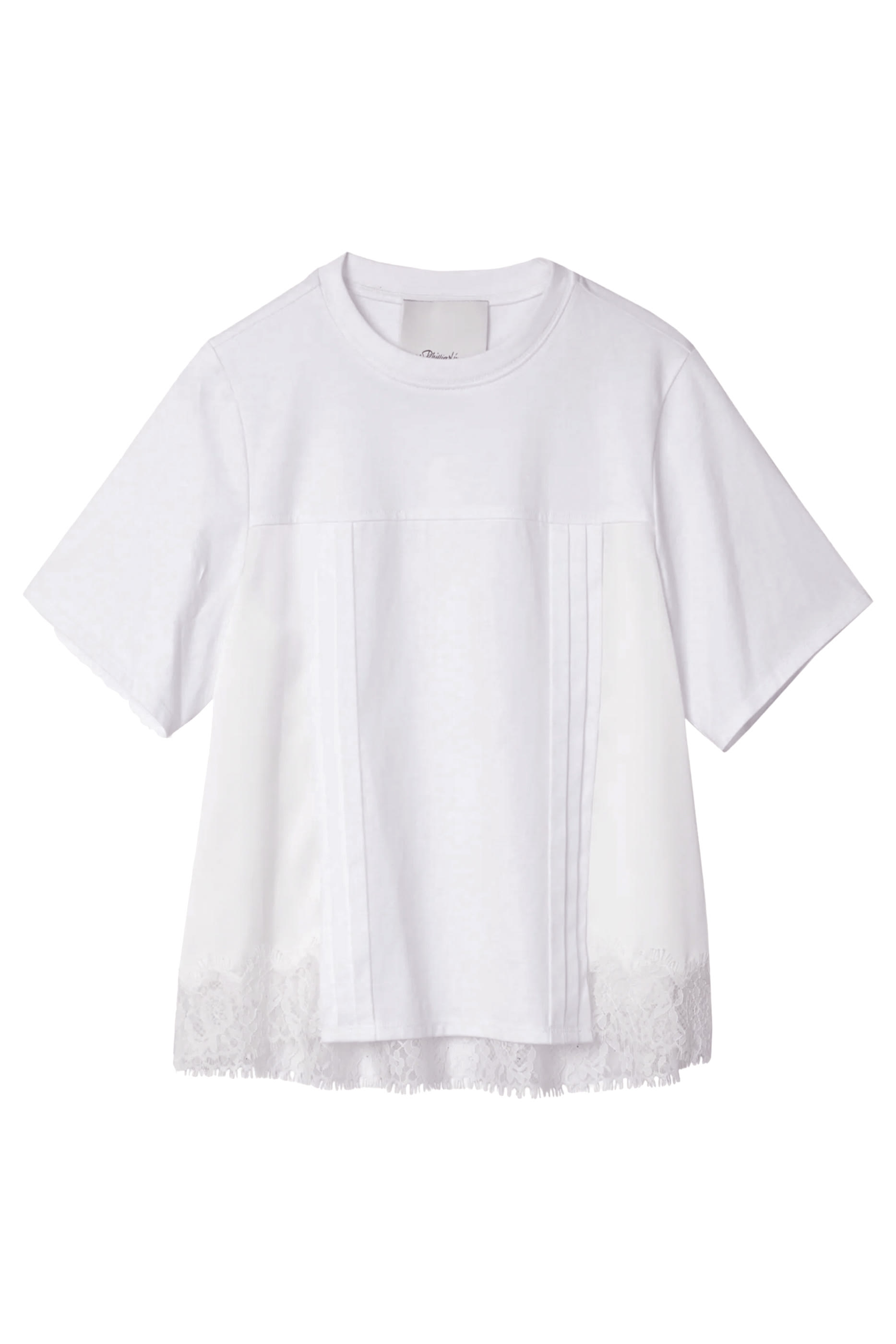 Satin Lace Combo T-Shirt 