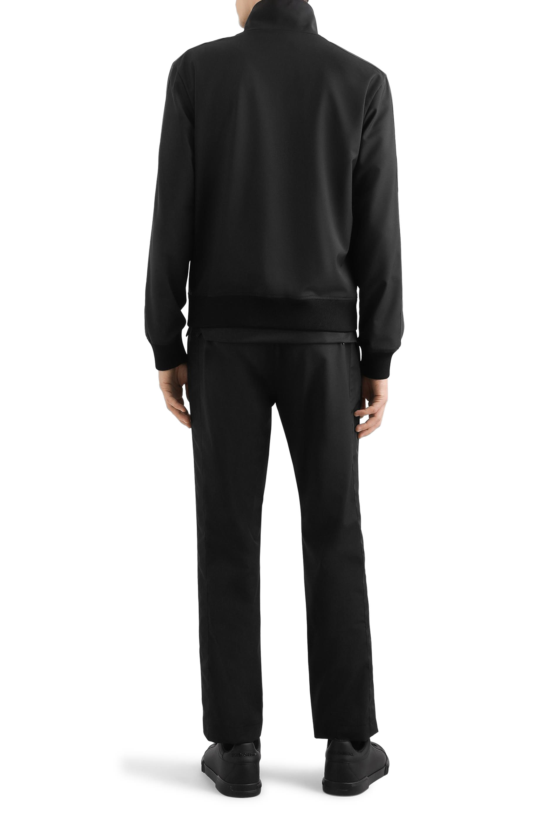 Logo Tag Technical Jersey Sweatshirt