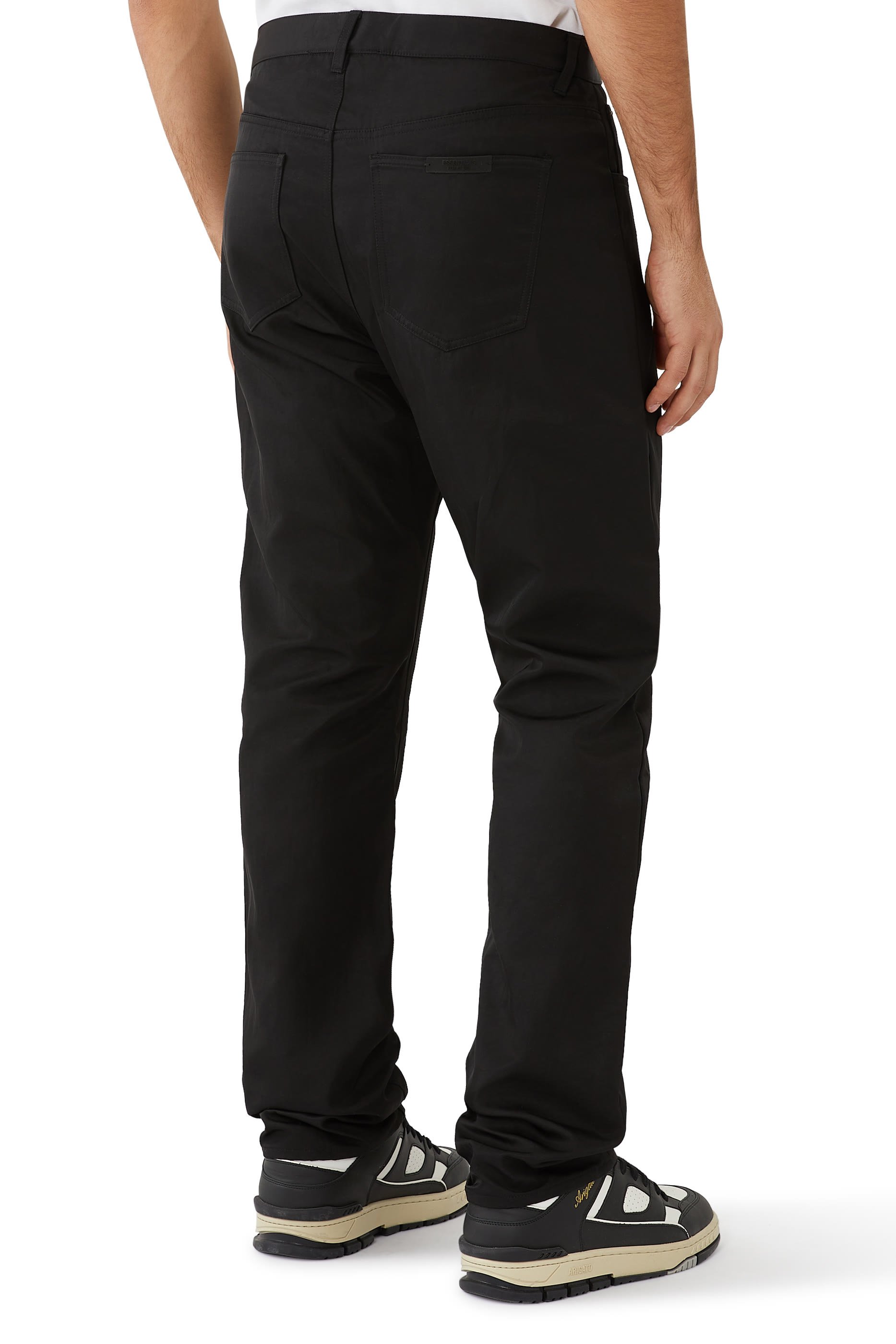 Essentials Textured Nylon 5-Pocket Pants