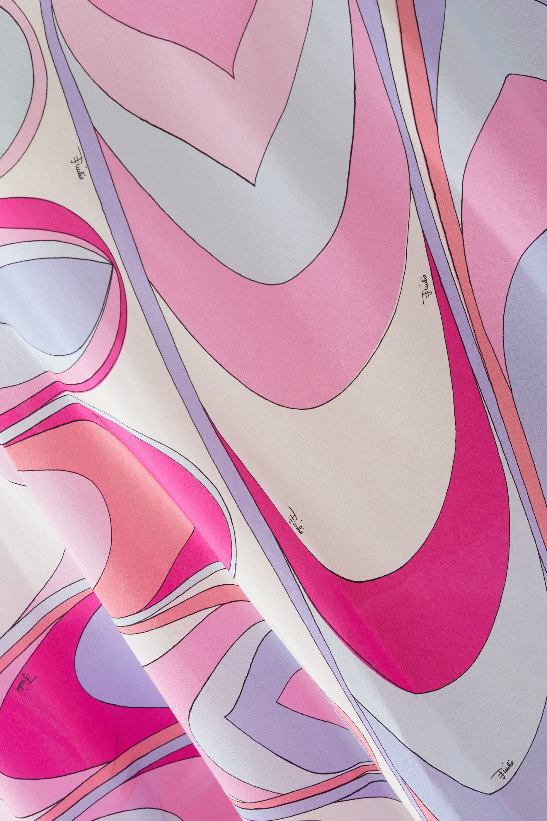 Onde -Print Silk Kaftan