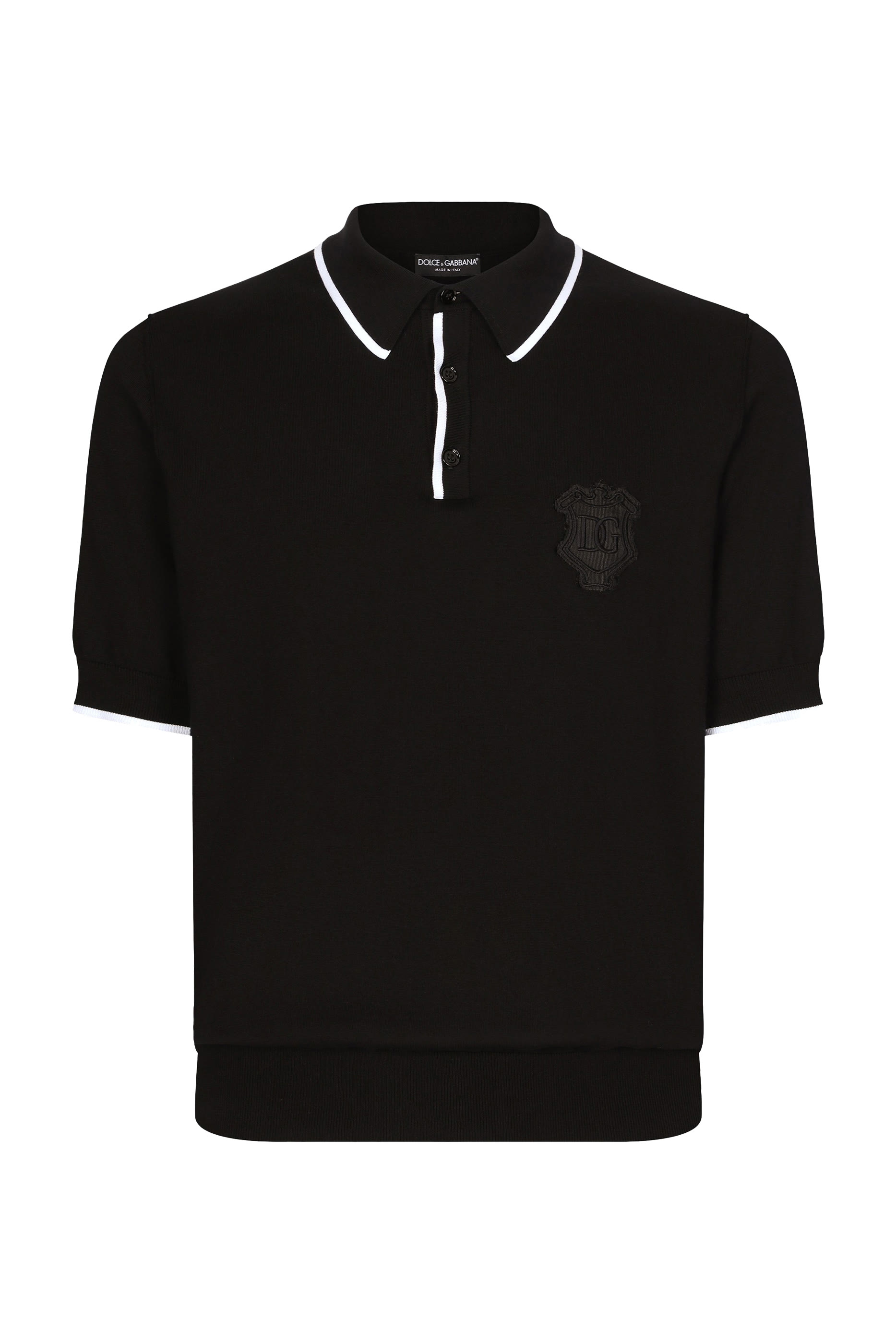 DG Logo Cotton Polo-Shirt
