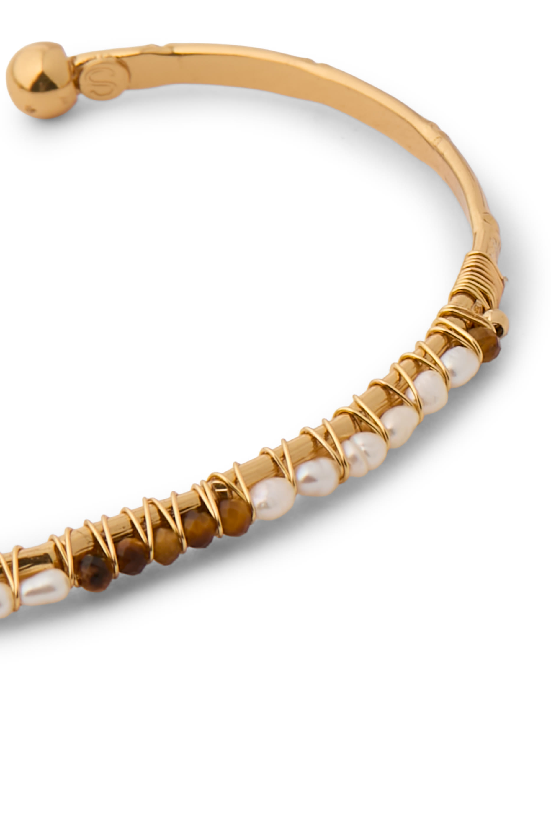 Lyre Small Bangle Bracelet 