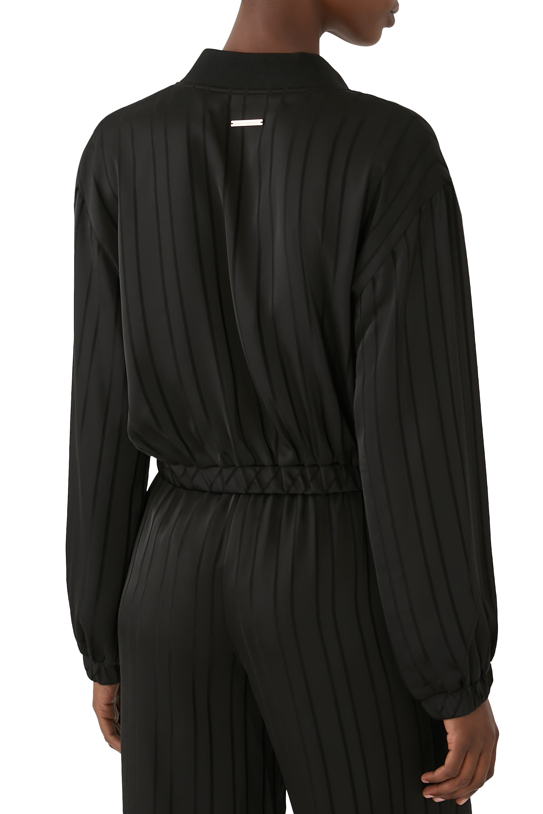 Logo Half Zip Blouson Jacket