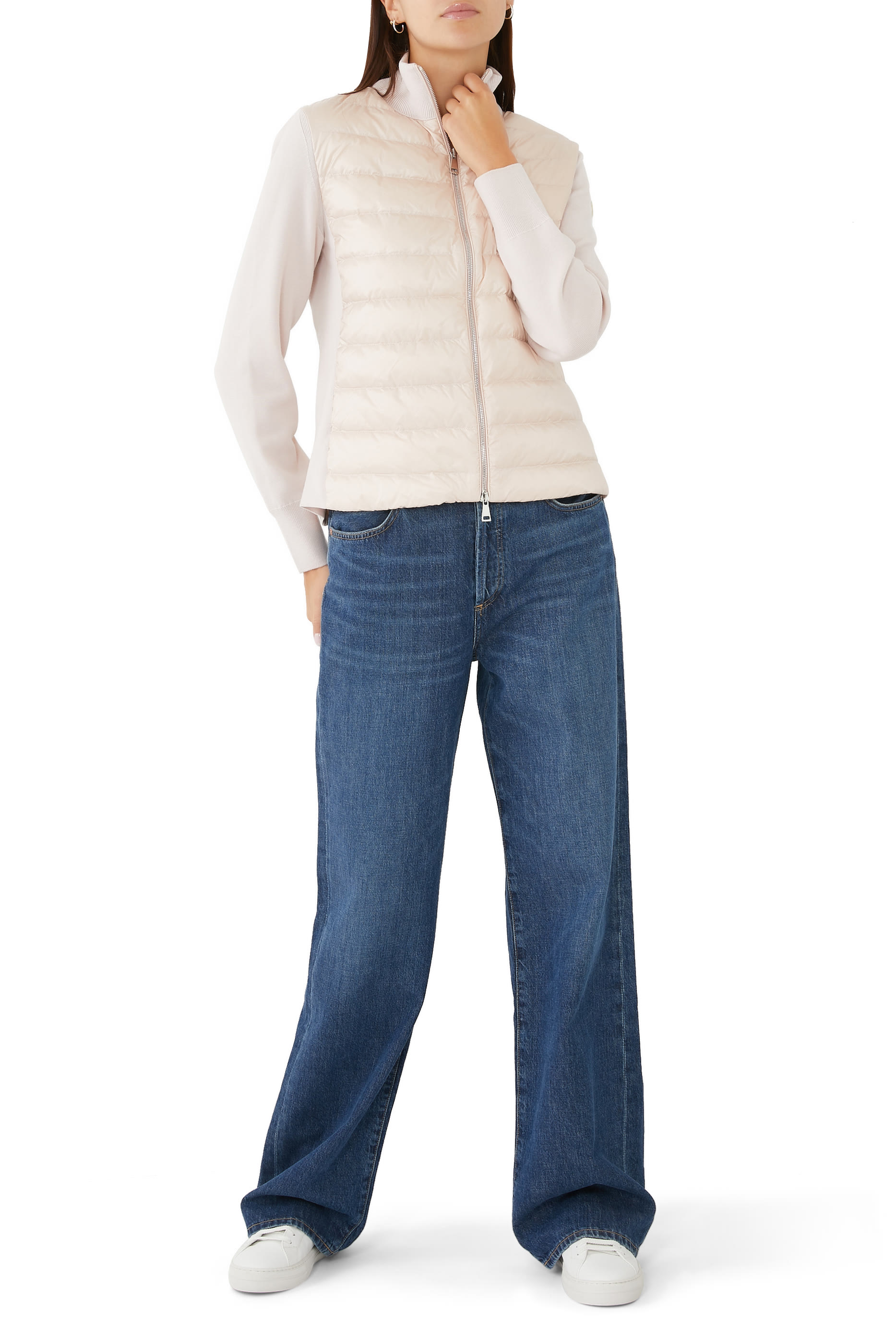 Hybrid Puffer Cardigan