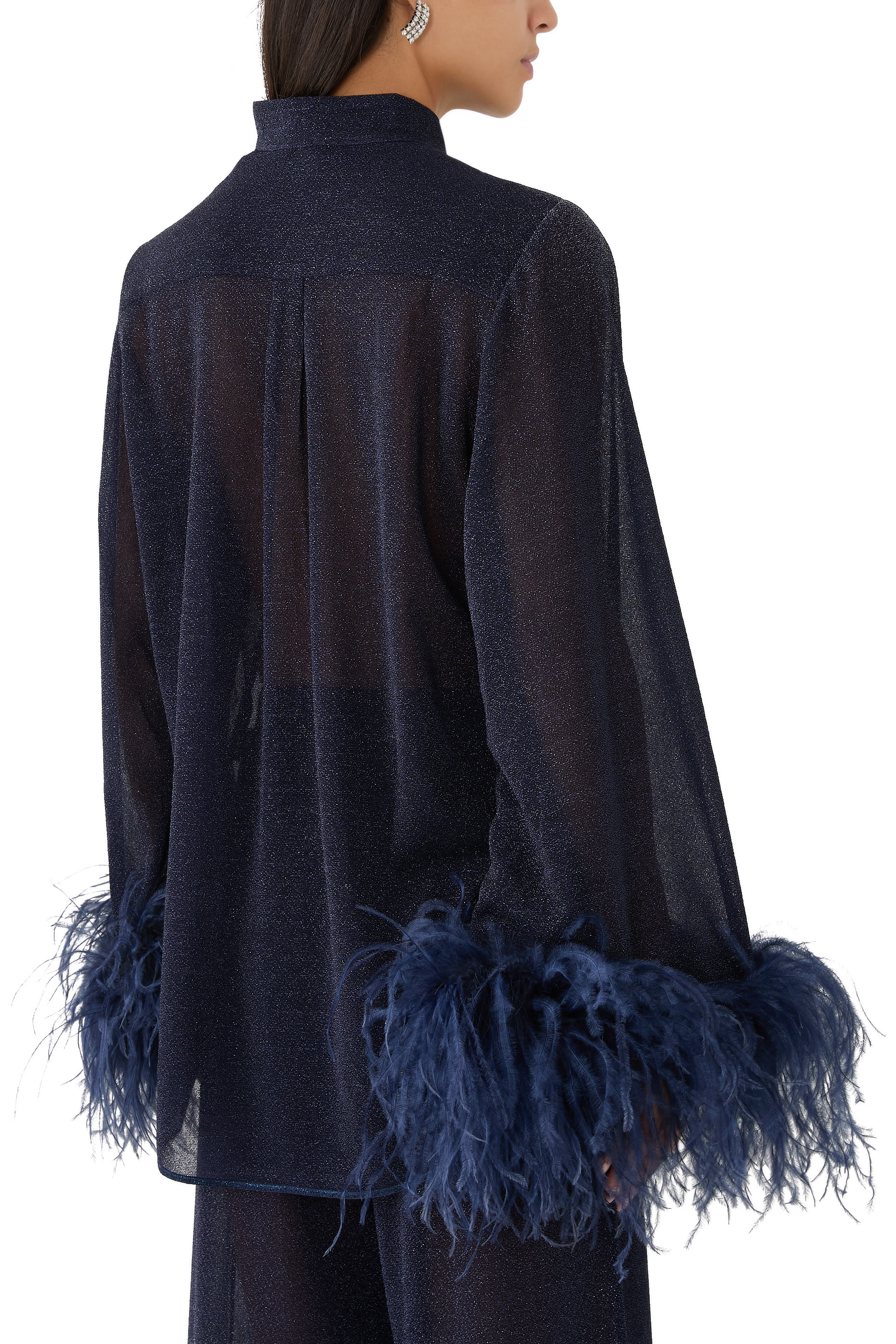 Lumiere Plumage Long Shirt