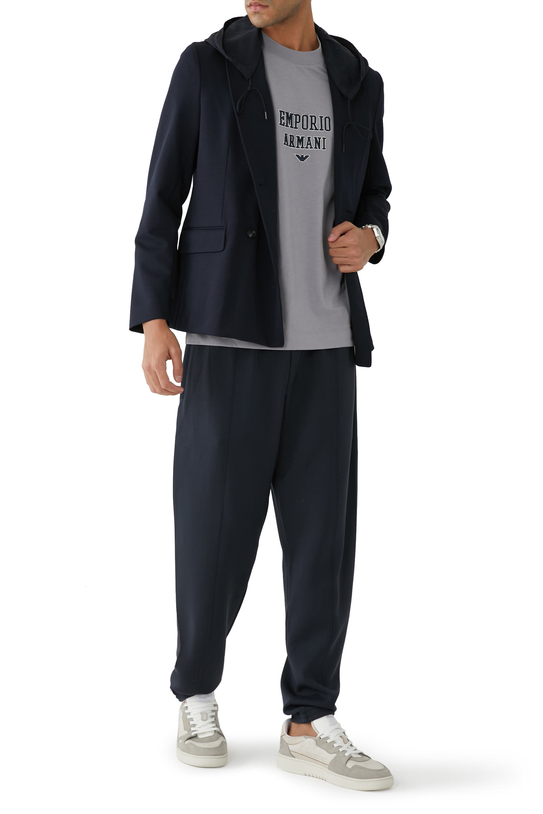 Travel Essentials Double-Jersey Joggers