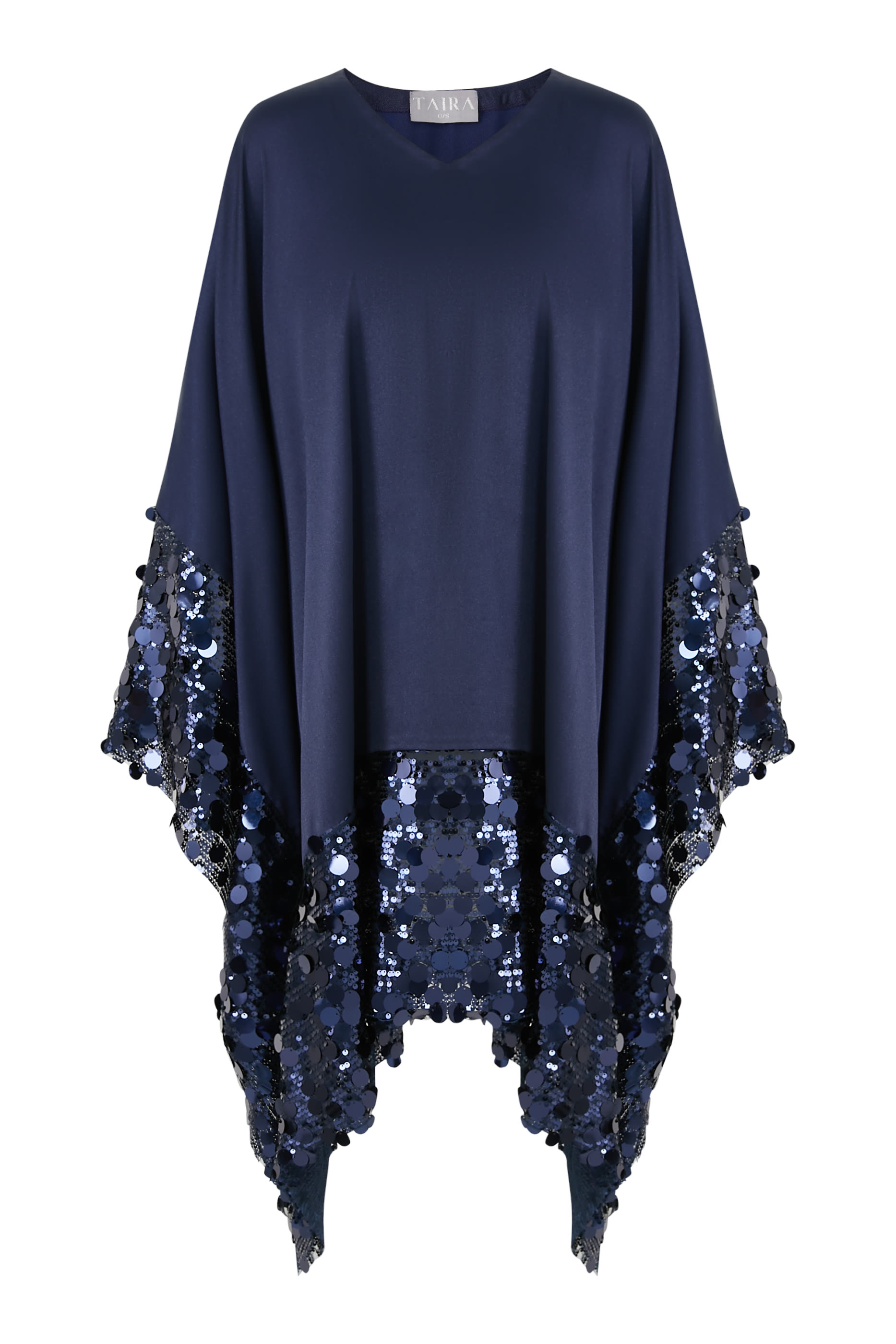 Dreamy Sequin Trim Kaftan
