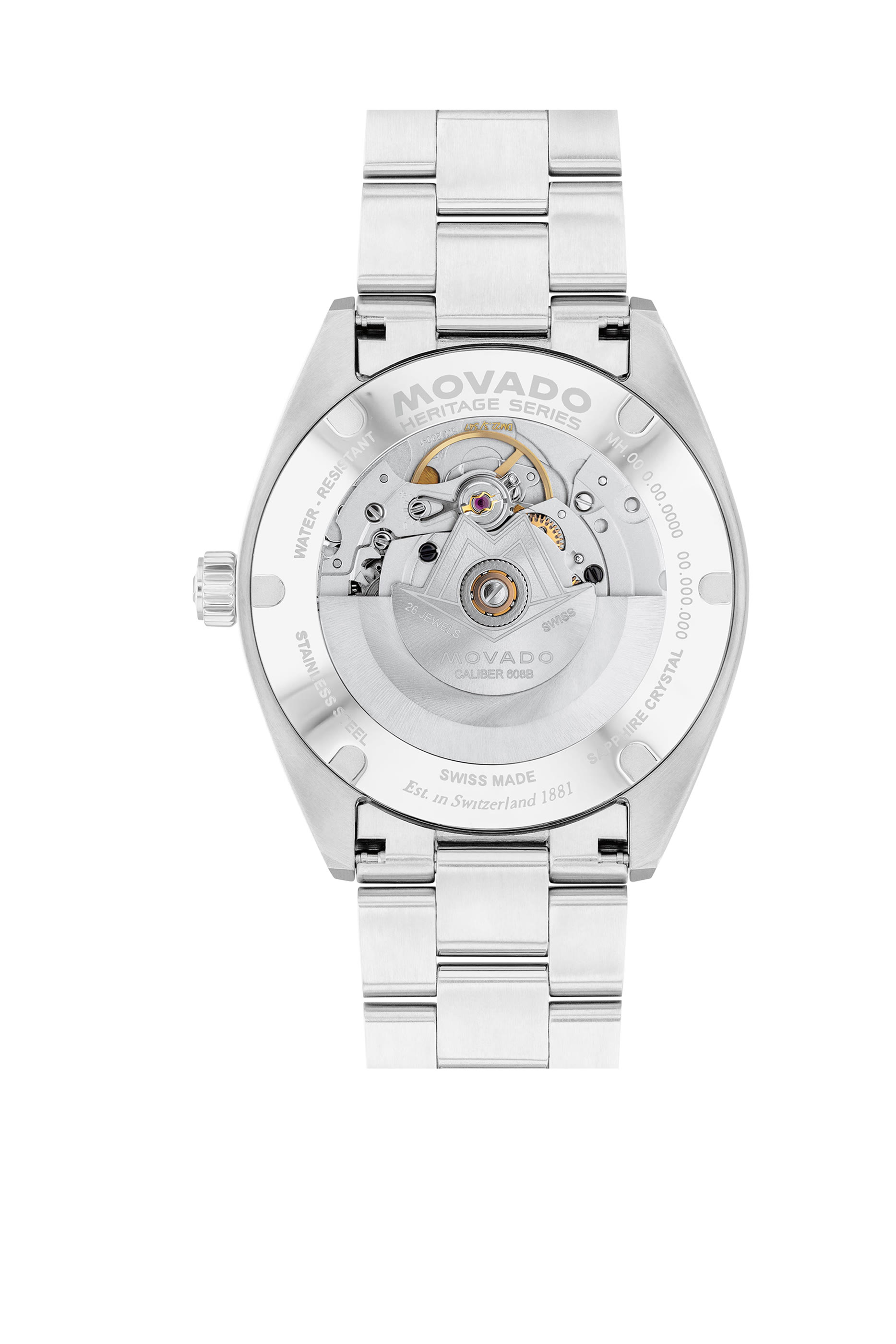 Heritage Stainless Steel Automatic Watch