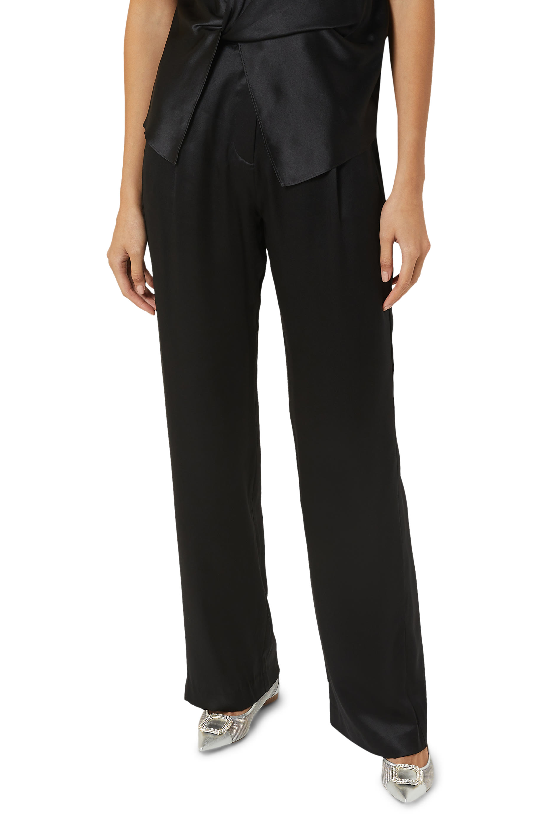 Pointed Toe Flat Pumps