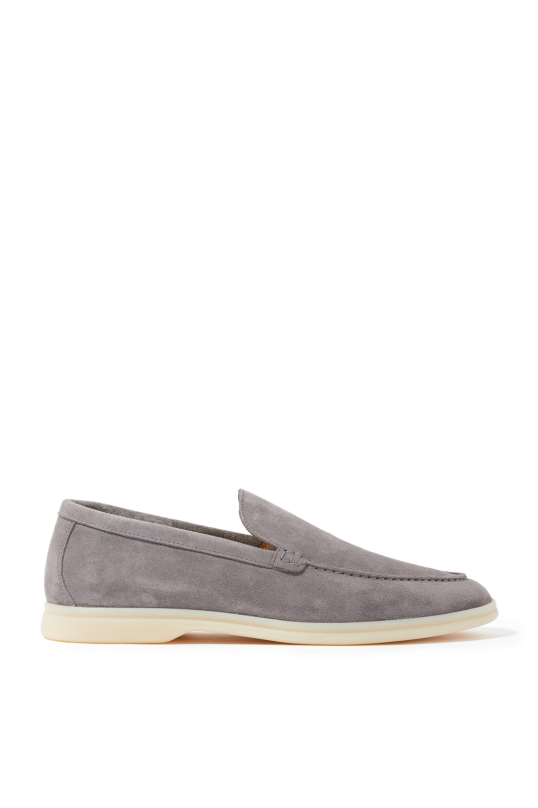 Ludovico Grigio Scamosciato Loafers