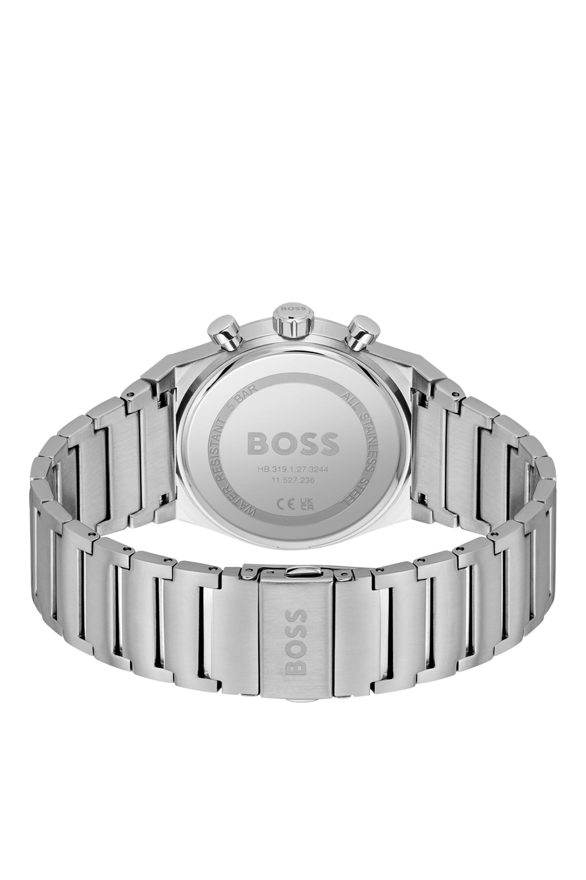 Candor Chrono Silver-Tone Chronograph Watch