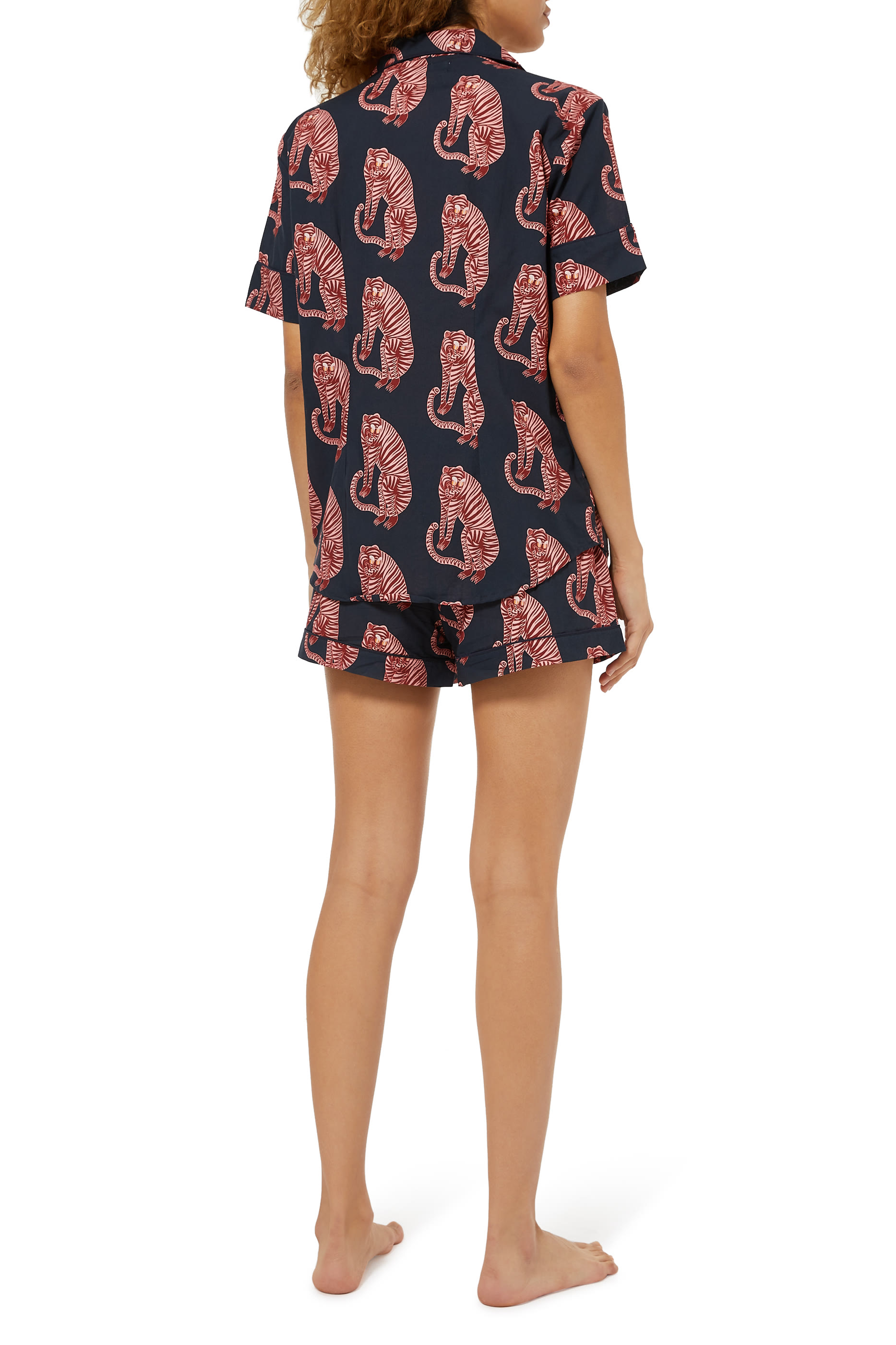 Sansindo Tiger Print Pajama Set