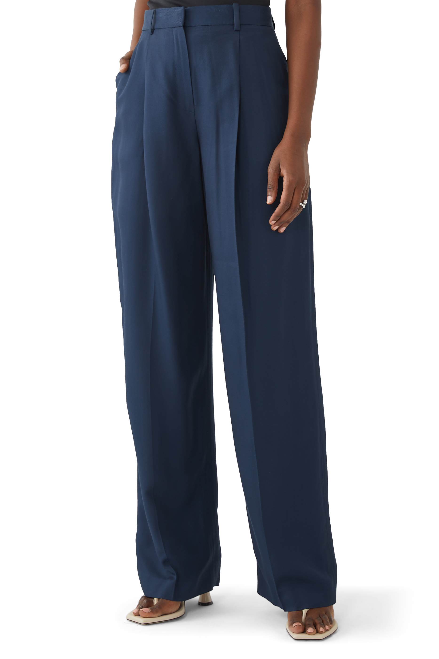 Single Pleat Pants