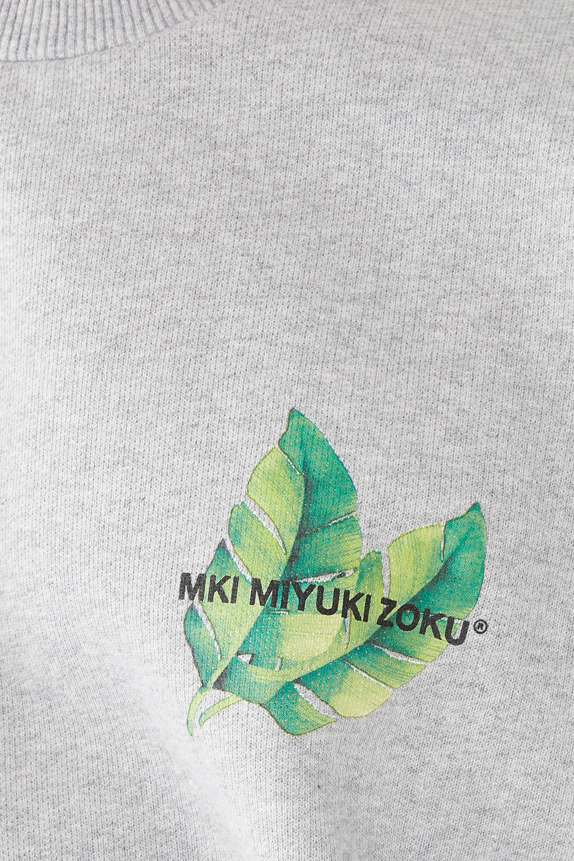 Logo-Print Cotton-Blend Leaf Sweatshirt