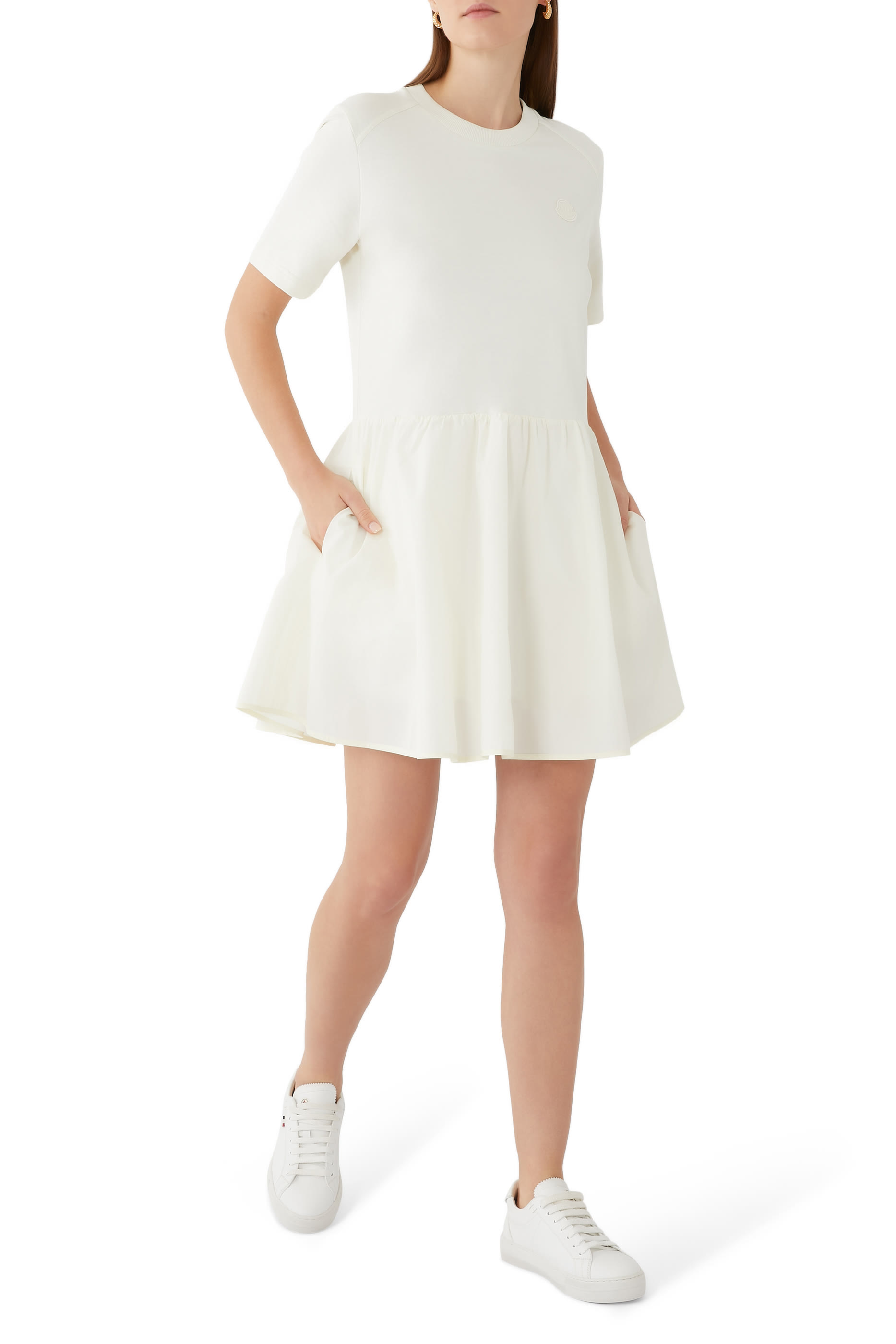 Short Sleeves Mini Dress