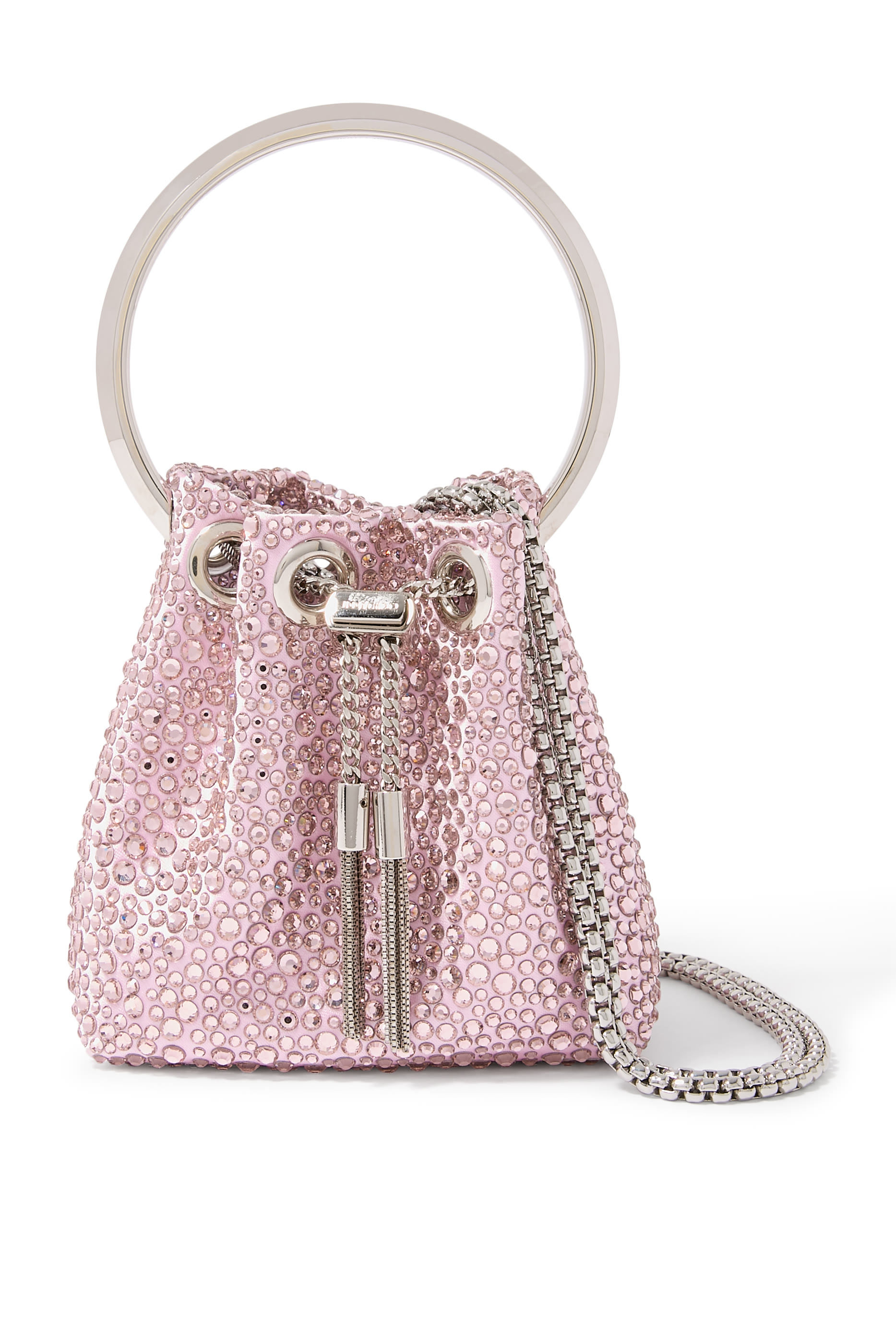 Micro Bon Bon Satin Crystal Mini Bag