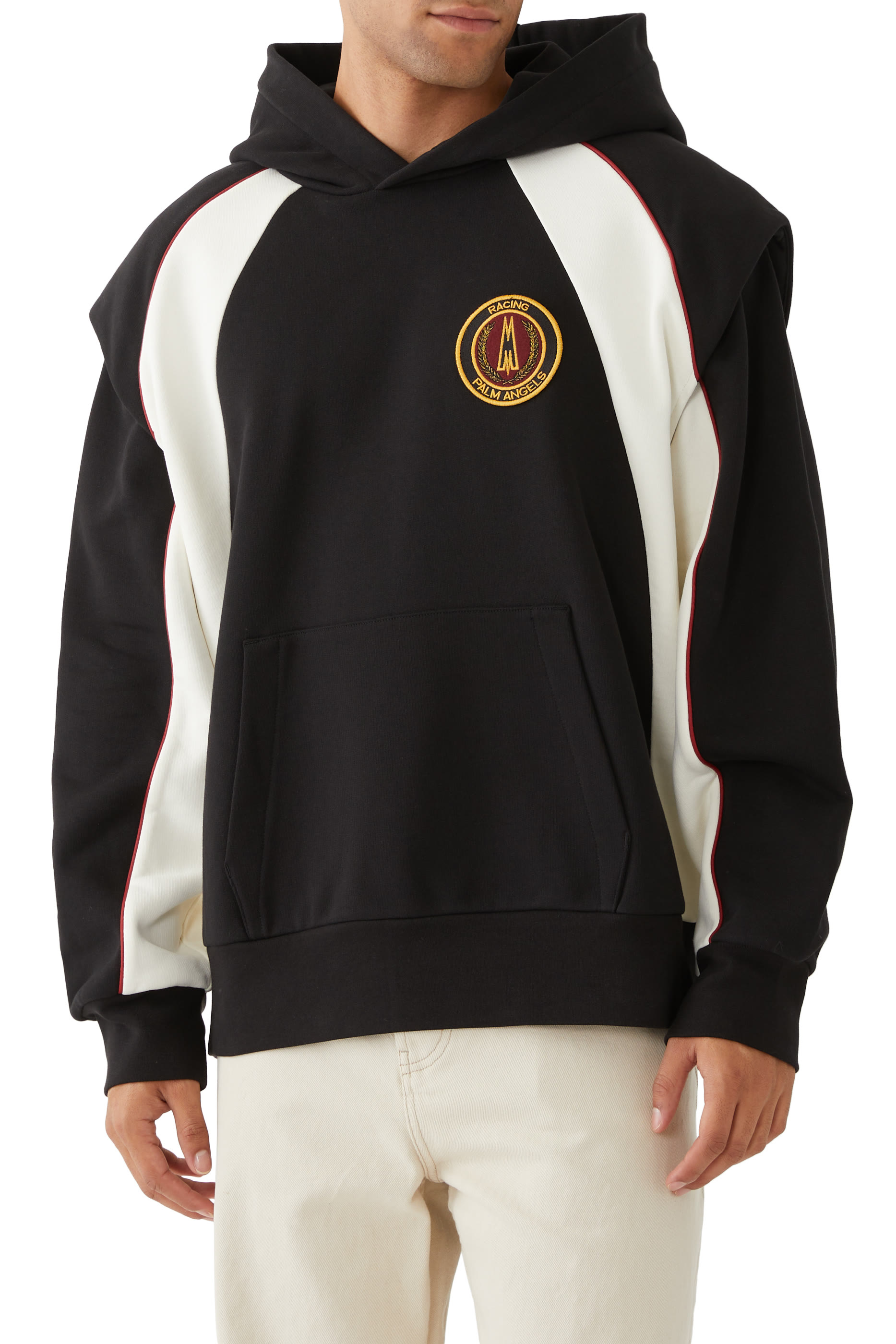 x Palm Angels Logo Cotton Hoodie