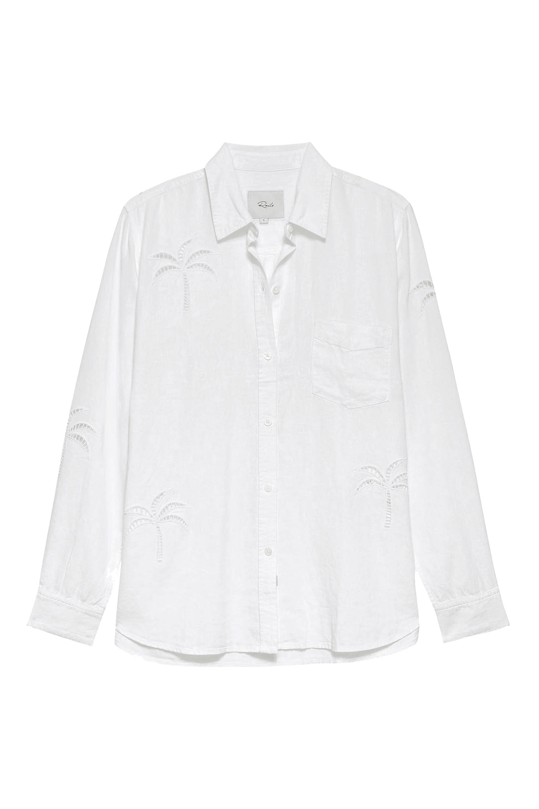 Charli Palm Eyelet Shirt