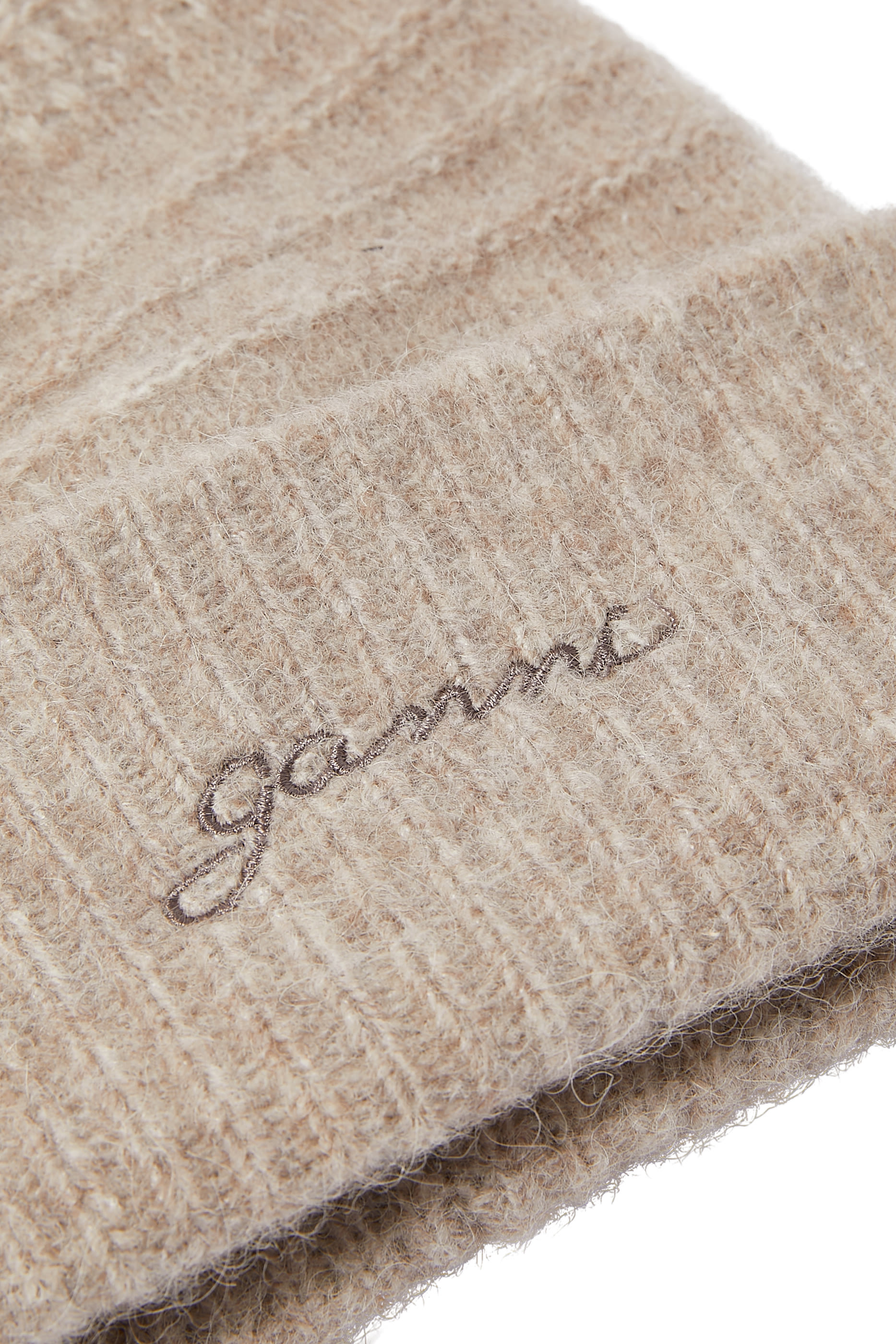 Logo-Embroidered Knitted Beanie