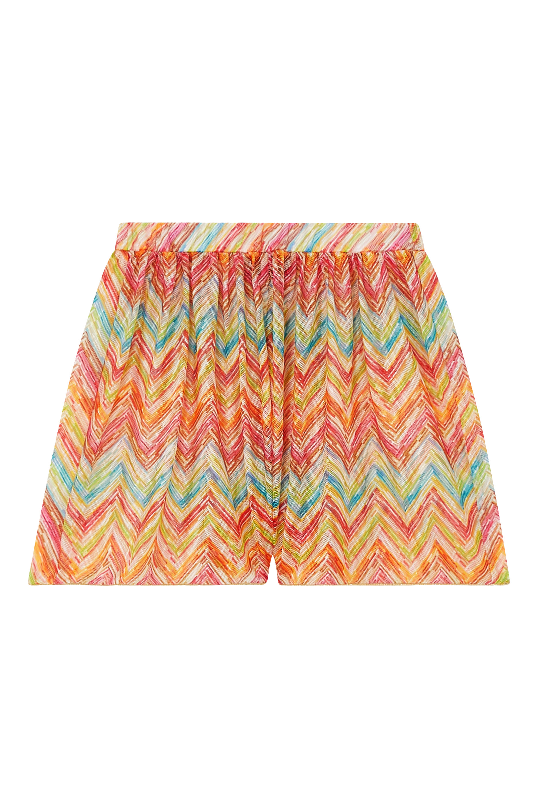 Mare Chevron Raschel Shorts