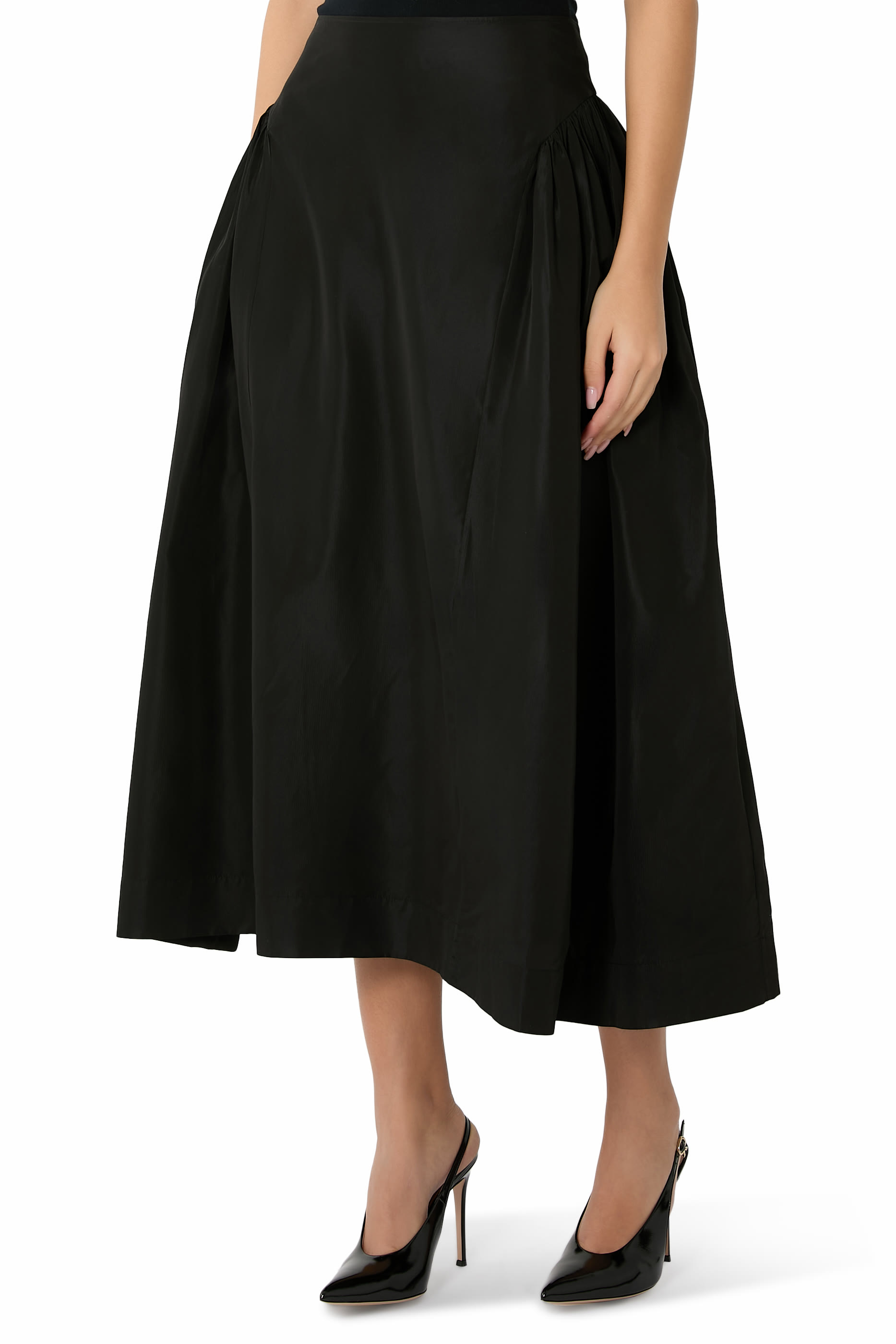  Hip Detail Bind Skirt 