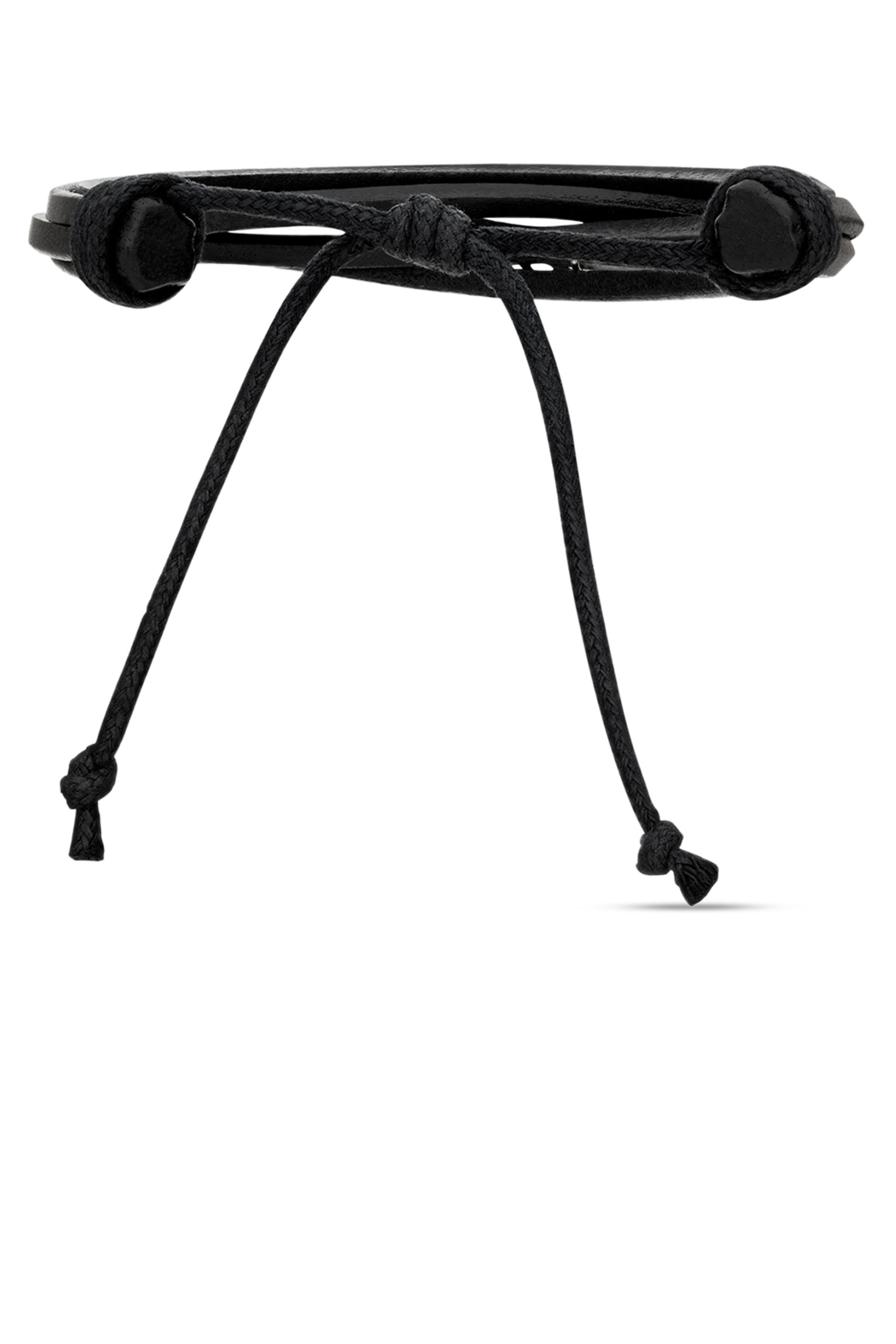 Cassandre Multi-Strand Bracelet in Leather