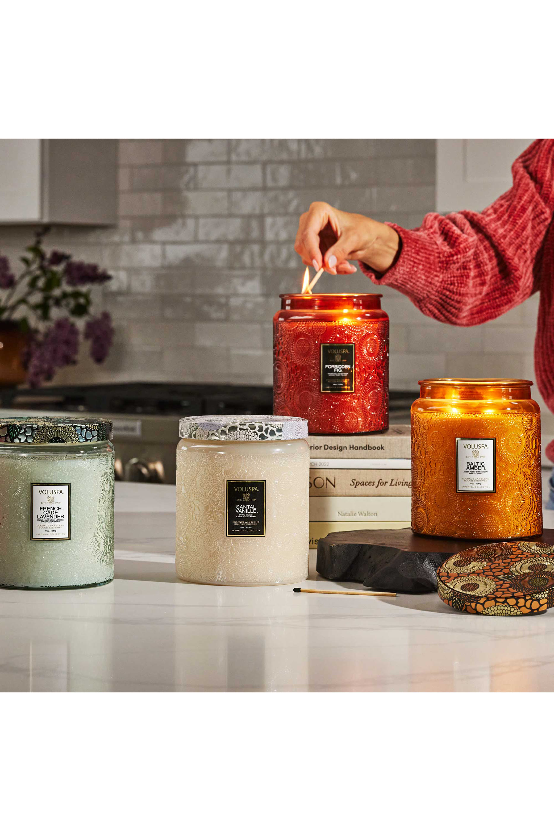 Santal Vanille Luxe Jar Candle