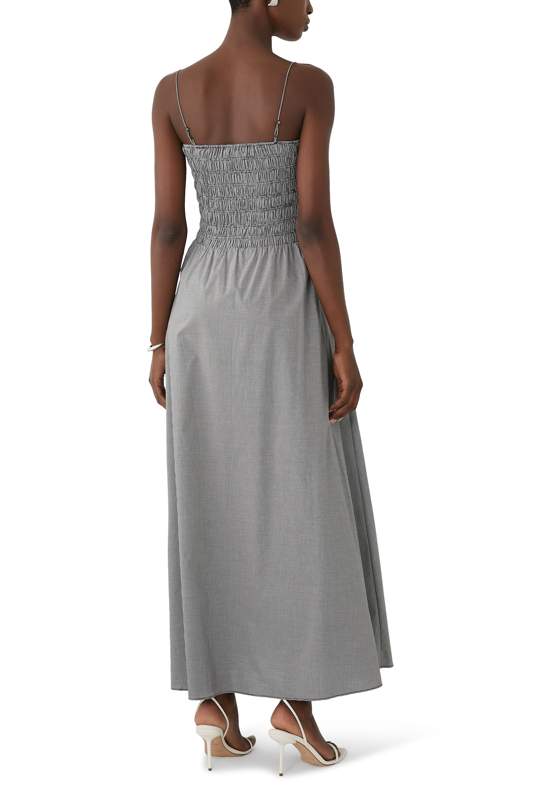 Lida Maxi Gingham Dress