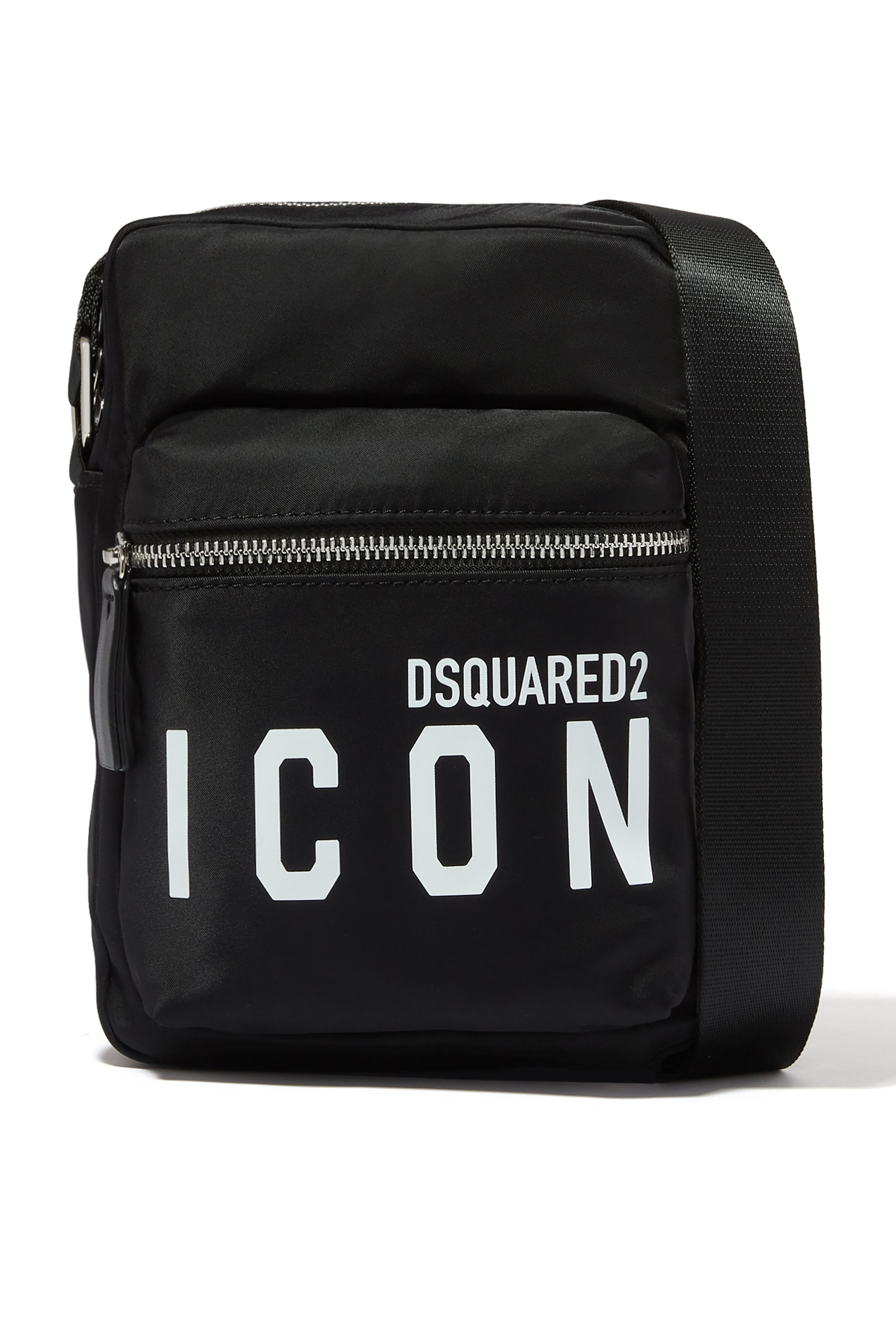 Logo Print Icon Crossbody Bag
