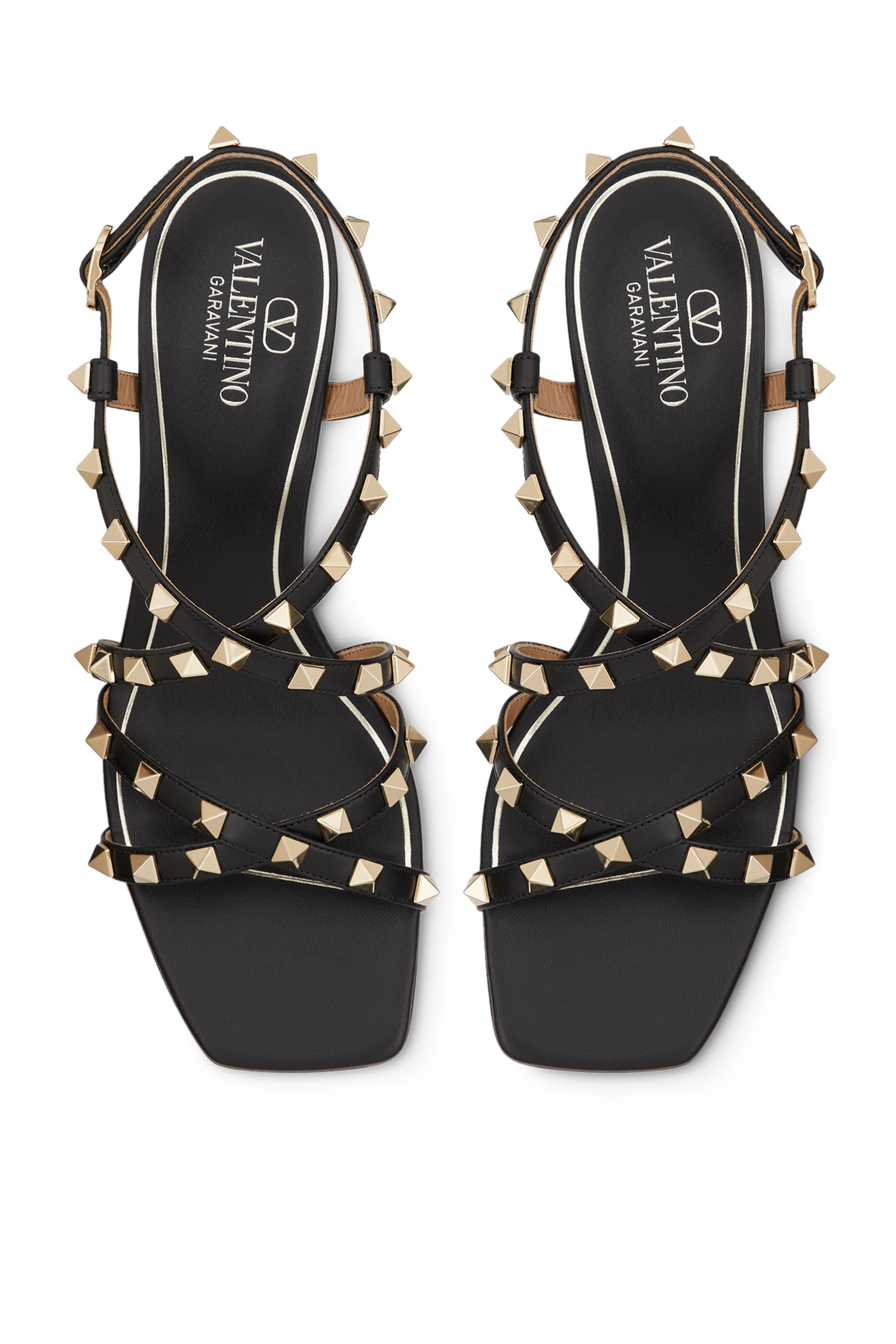 Valentino Garavani Rockstud 60 Leather Sandals