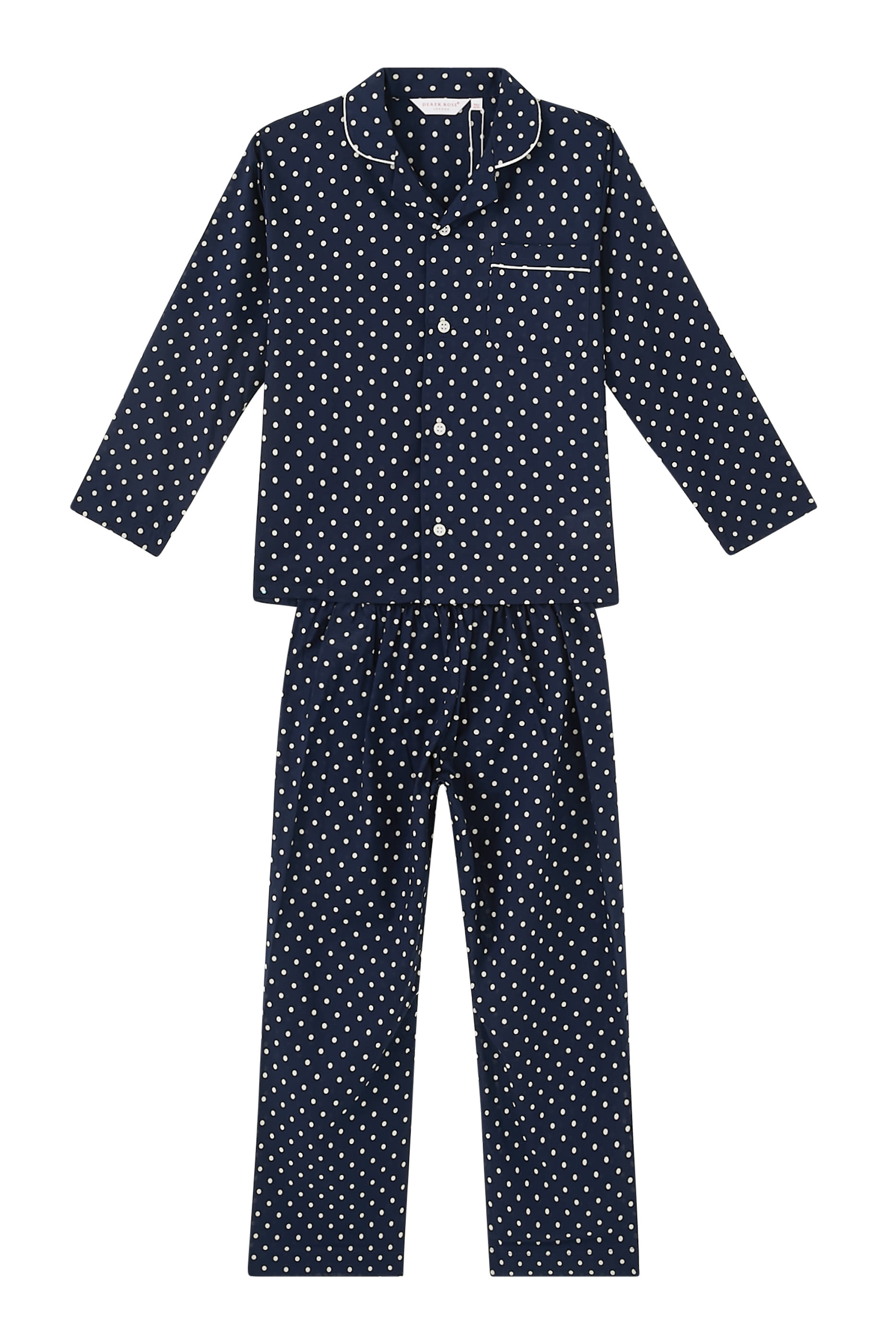 Kids Polka Dot Print Pajama Set