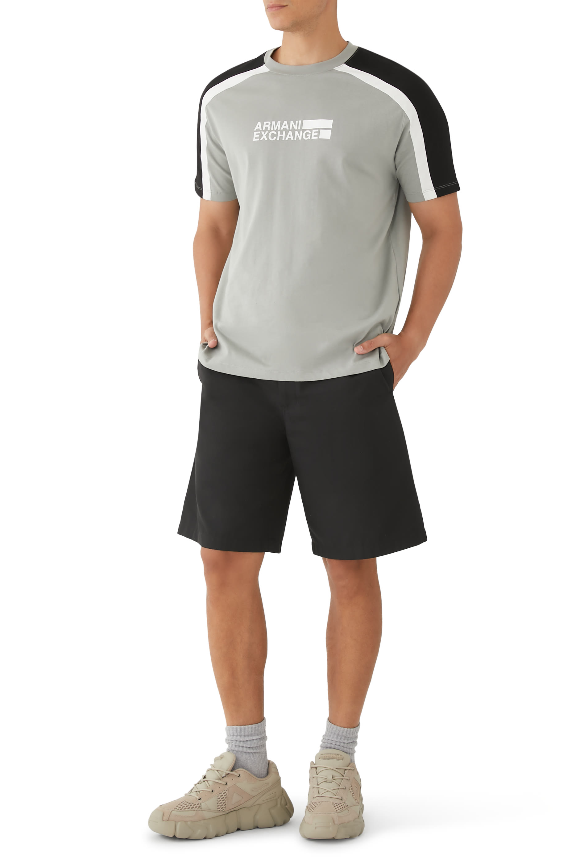 Logo Print Crewneck T-Shirt