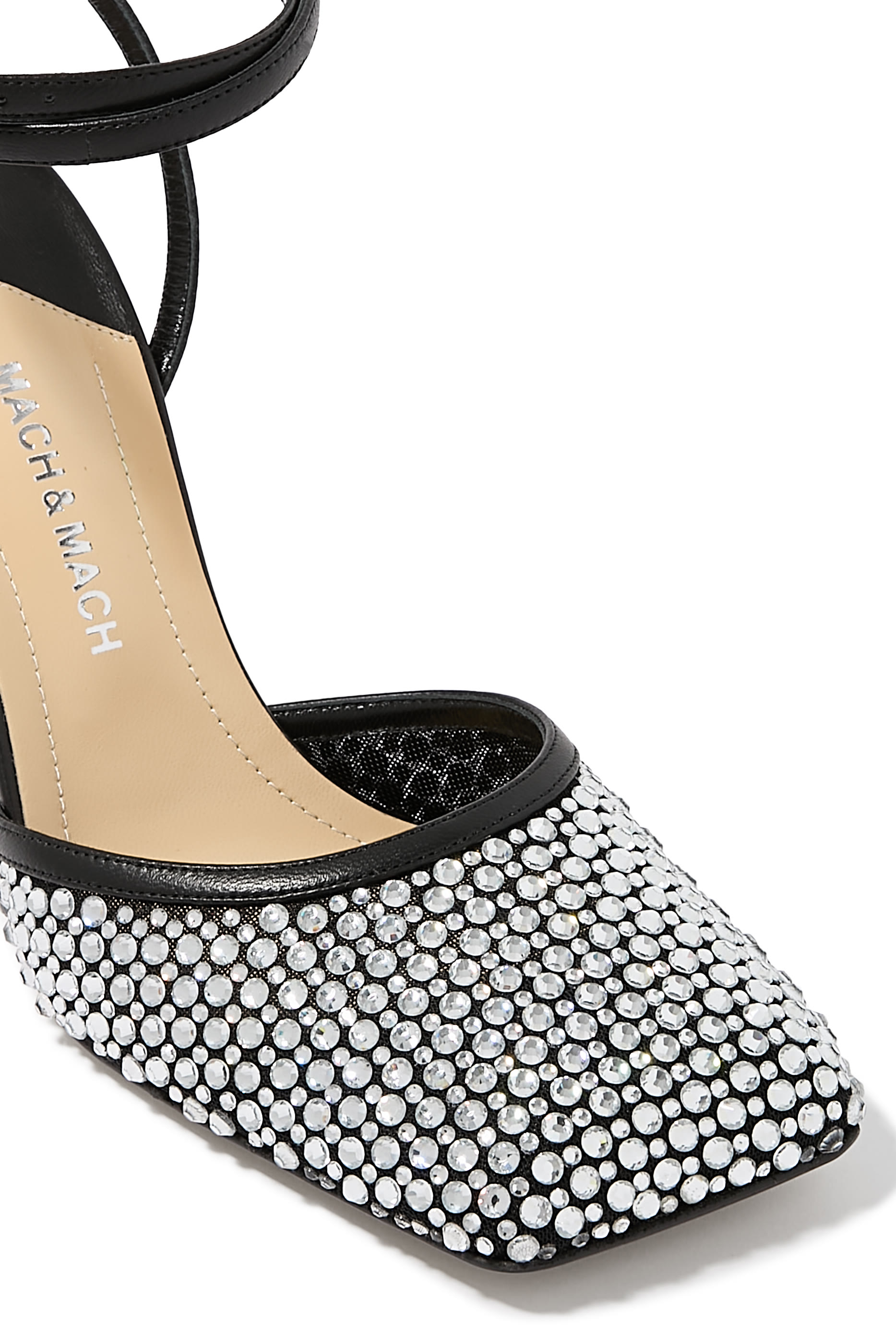 Puffy Heart Ring Square Toe 95 Pumps