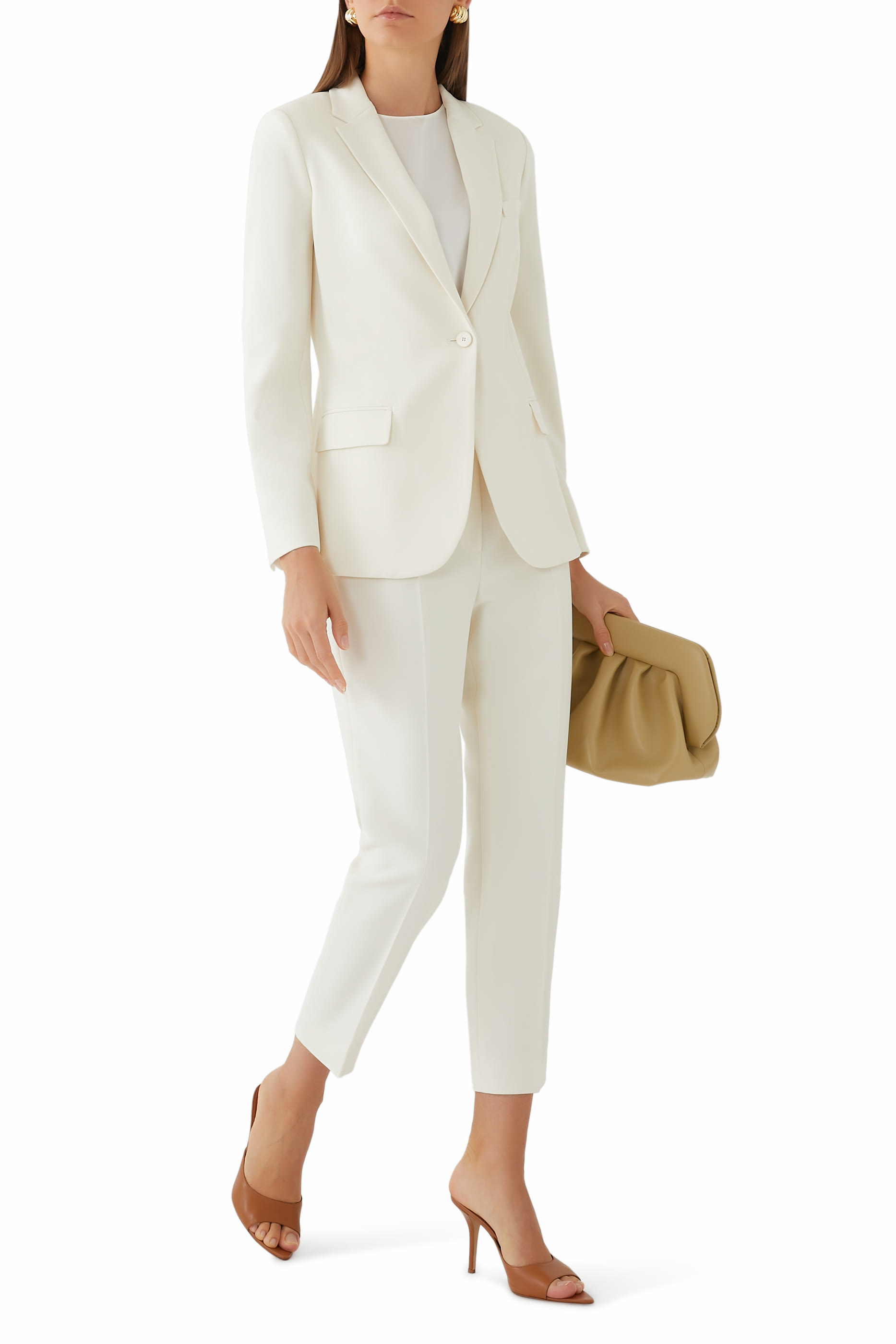 Shell Top in Silk Georgette