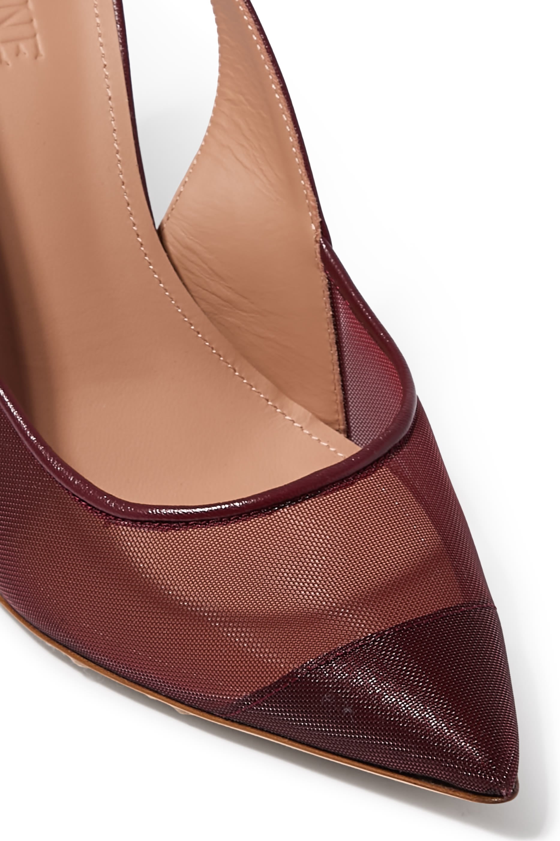  Arc 100 Leather Slingback Pumps