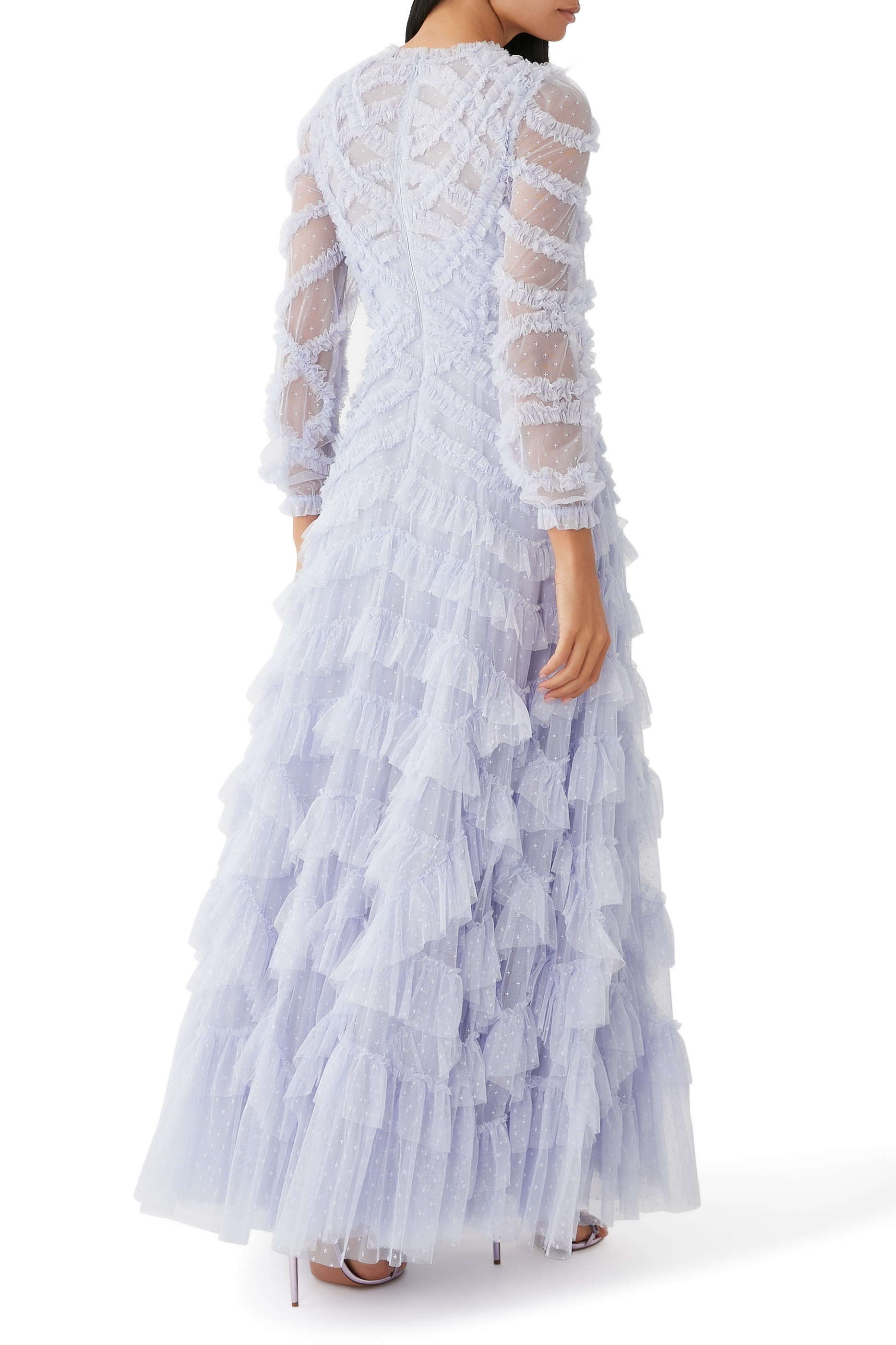 Lana Round Neck Gown