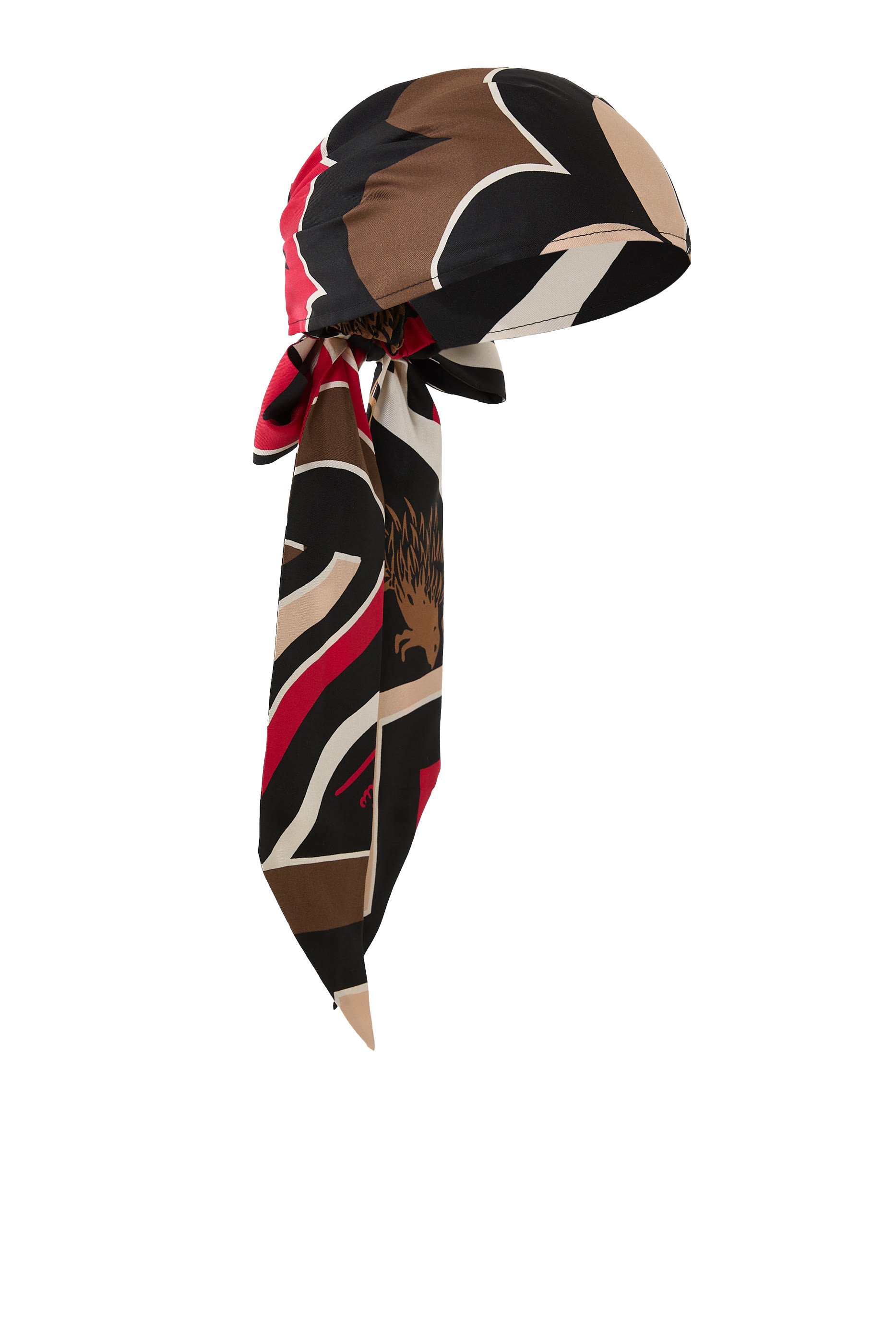 Istrice-Print Bandana Hat