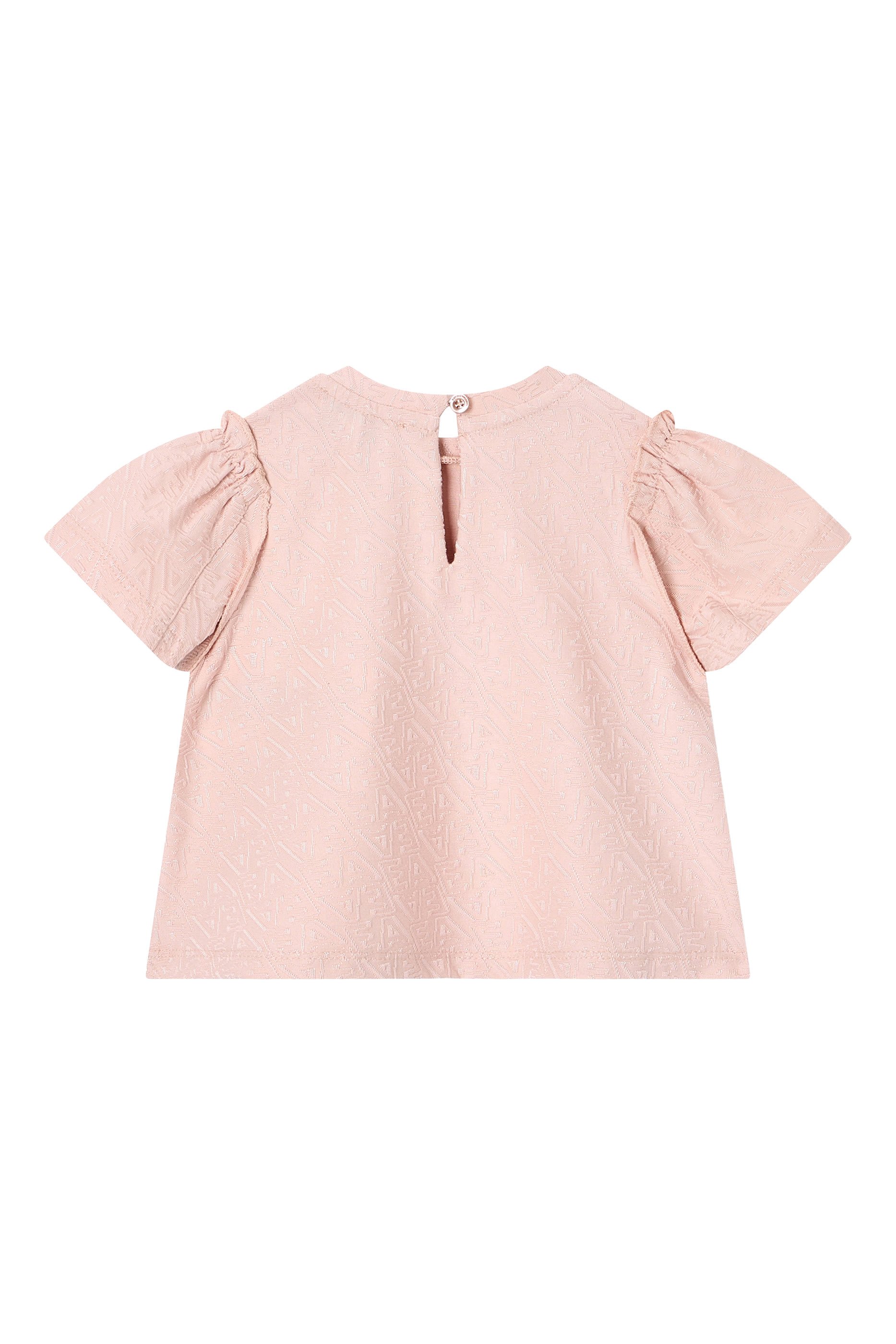 Kids Logo Lettering Interlock-Jersey T-Shirt