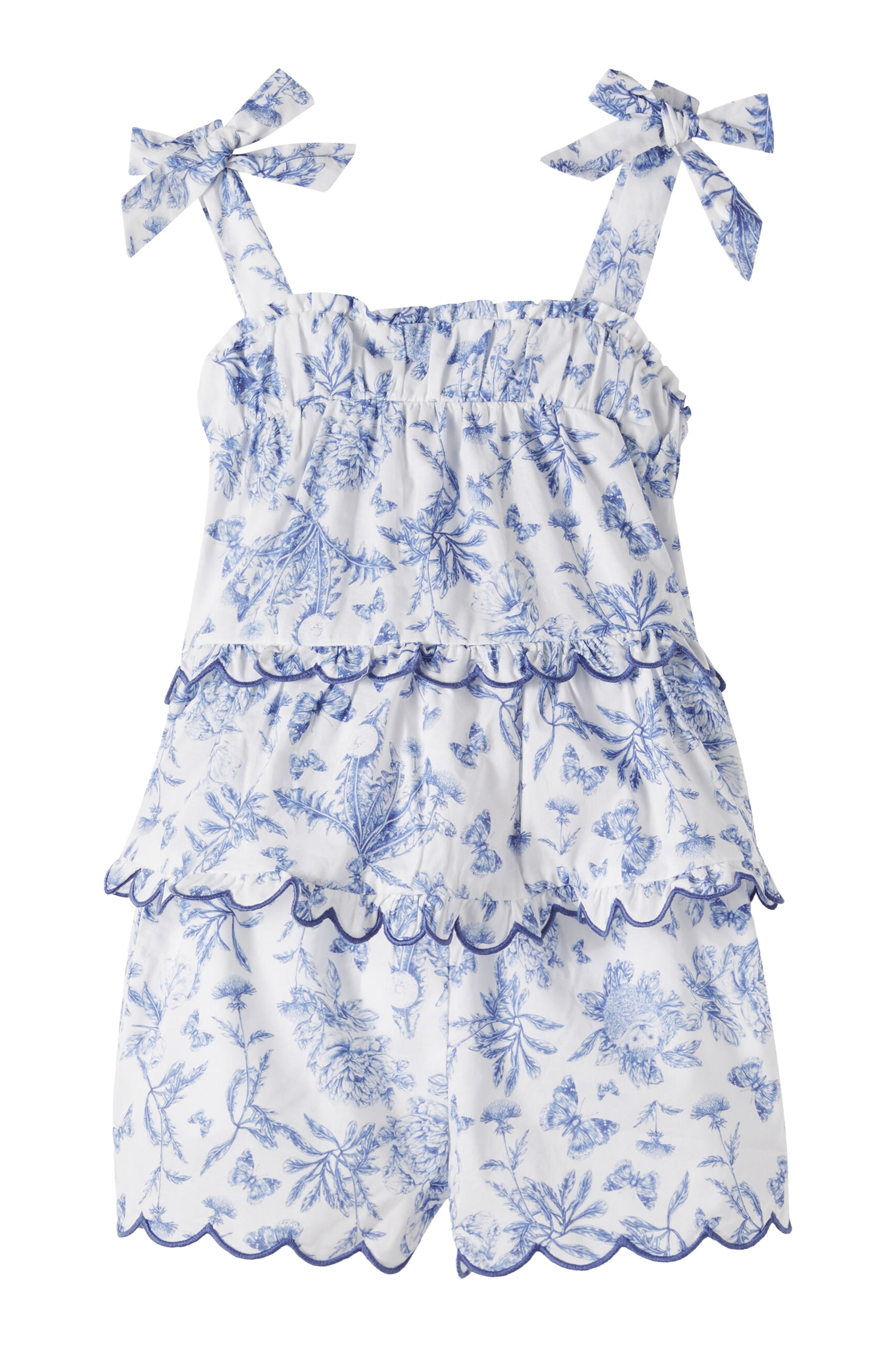 Kids Cotton Top & Shorts Set