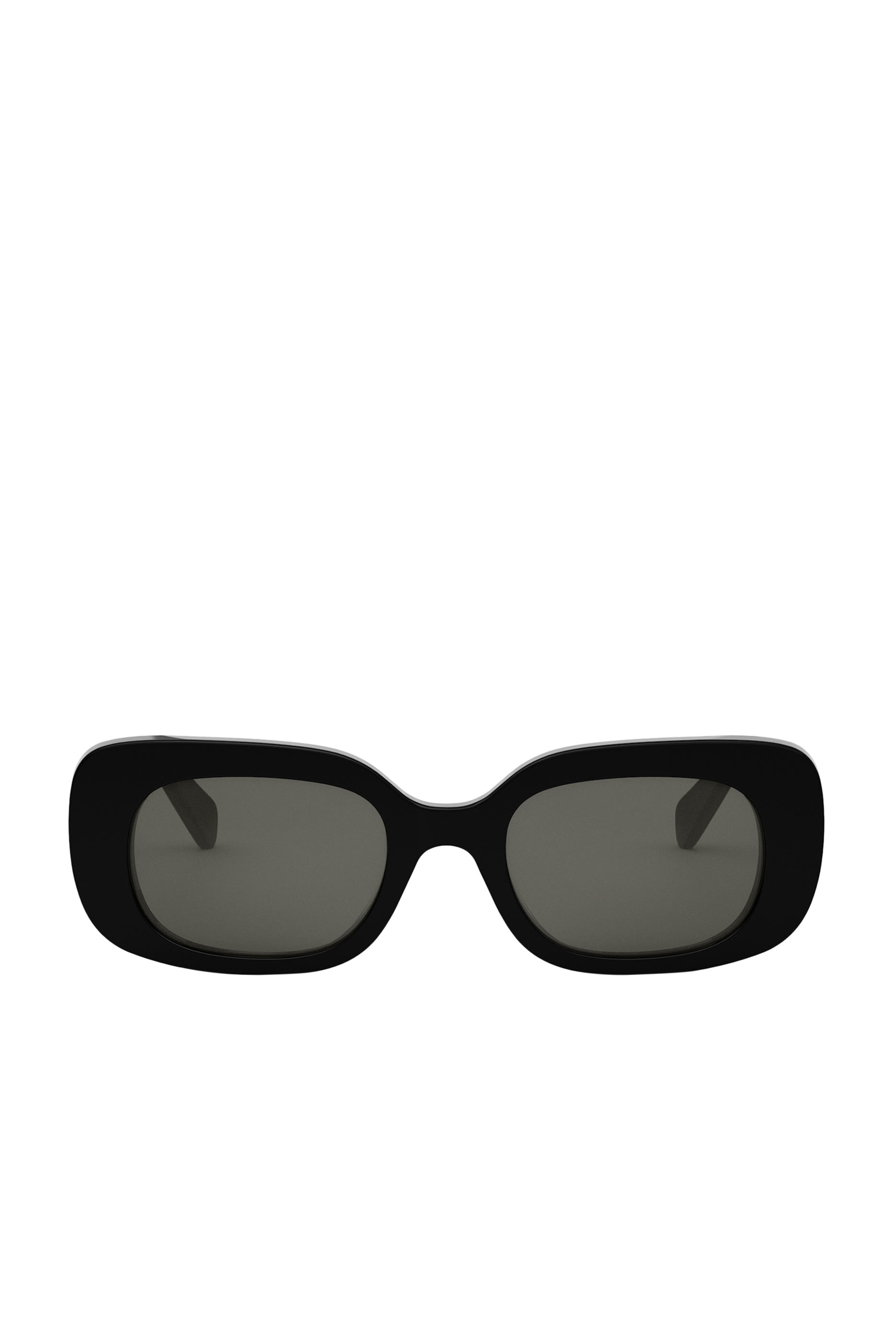 Bold 3 Dots Rectangular Sunglasses