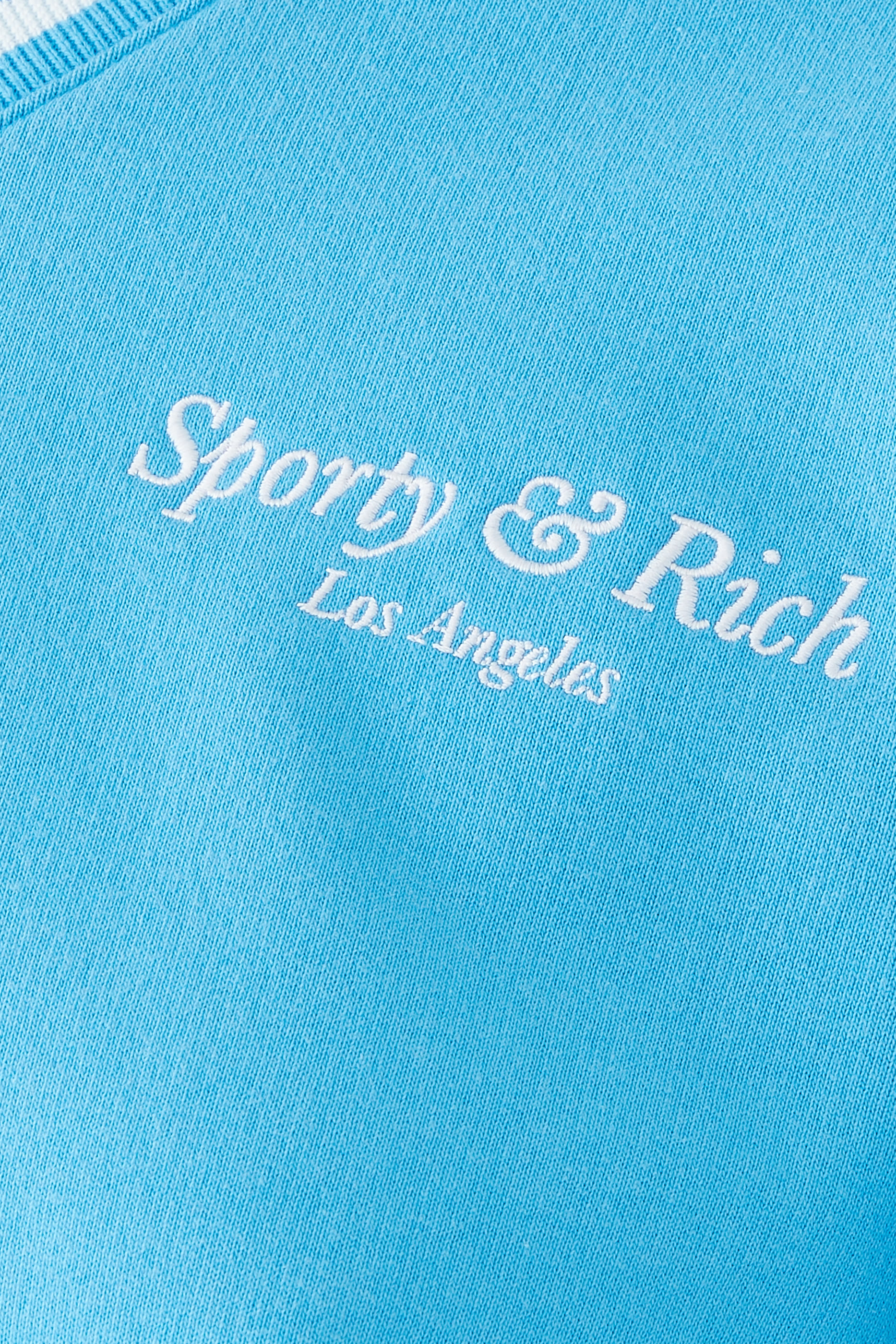 Italic Logo V-Neck Sweater