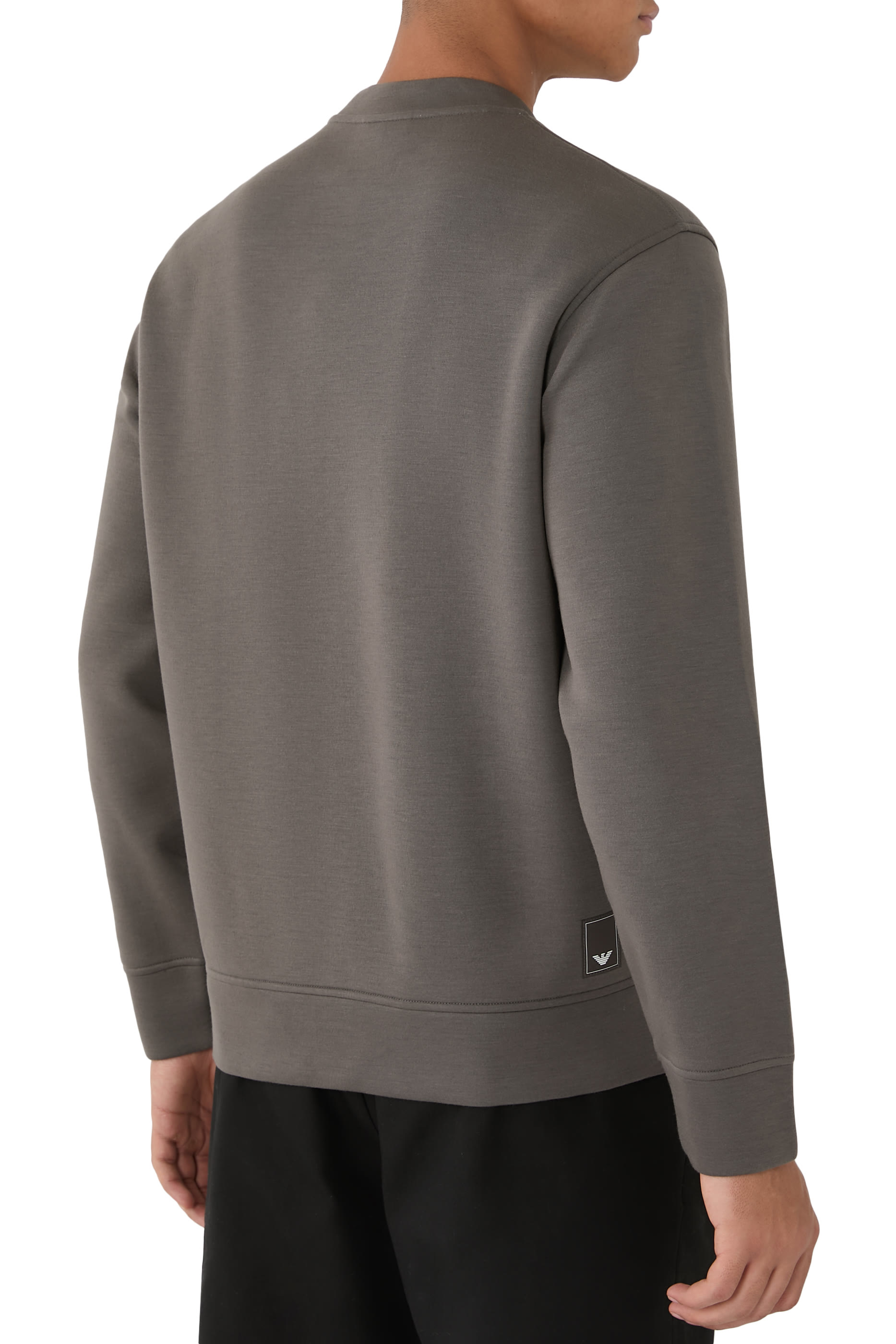 Jersey Zip Pocket Sweatshirt