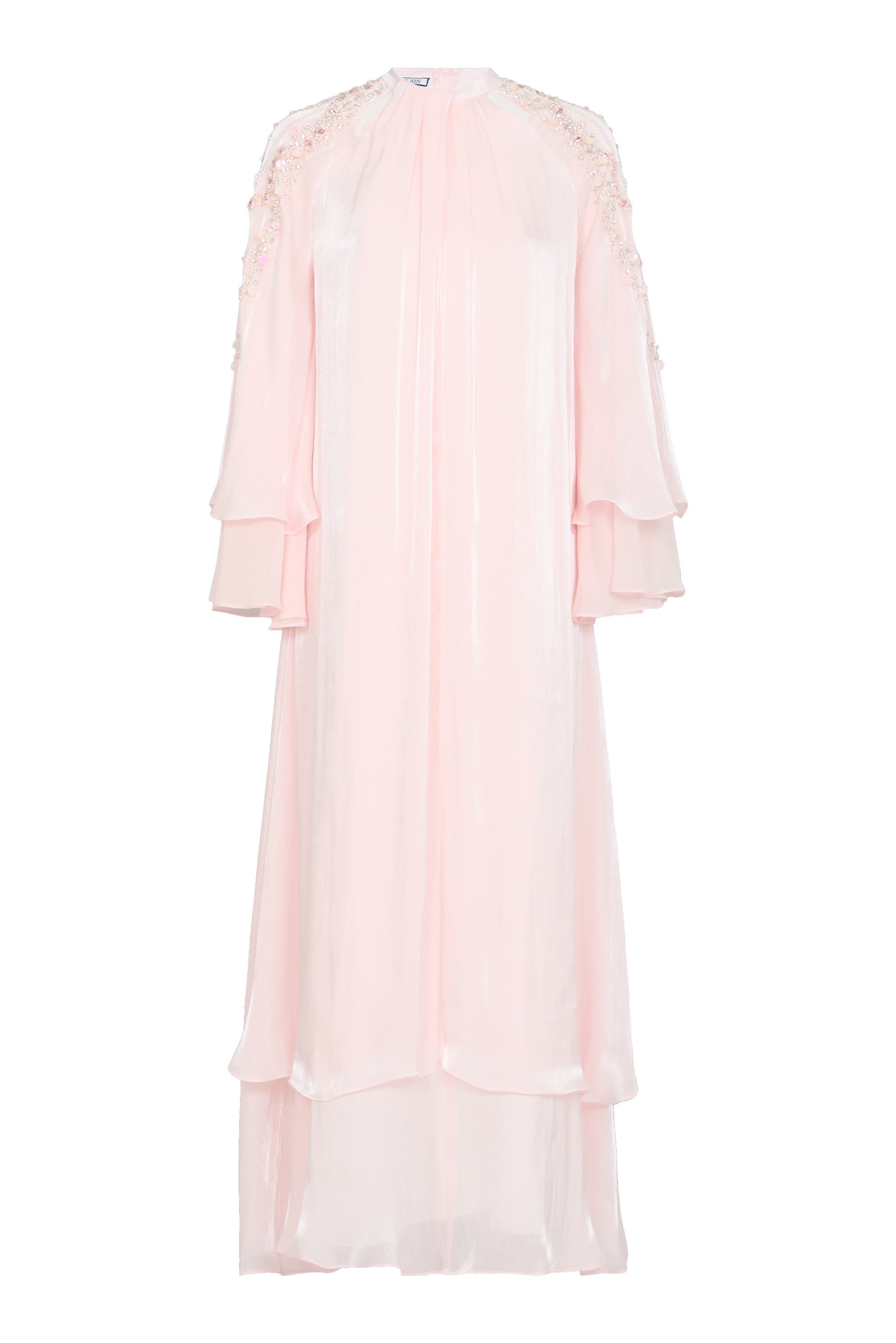 High Neck Embellished Kaftan