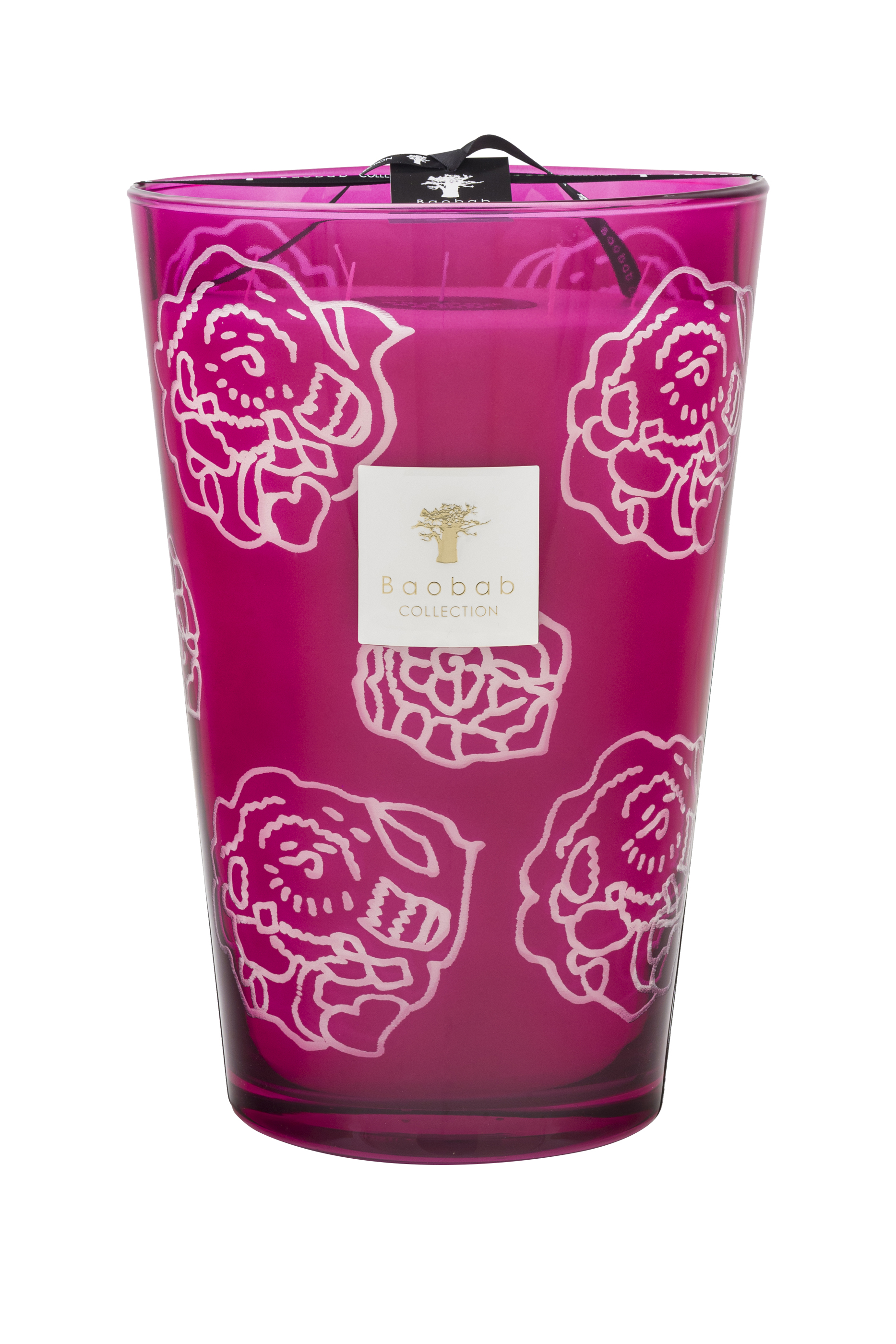 Collectible Roses Burgundy Max 24 Scented Candle