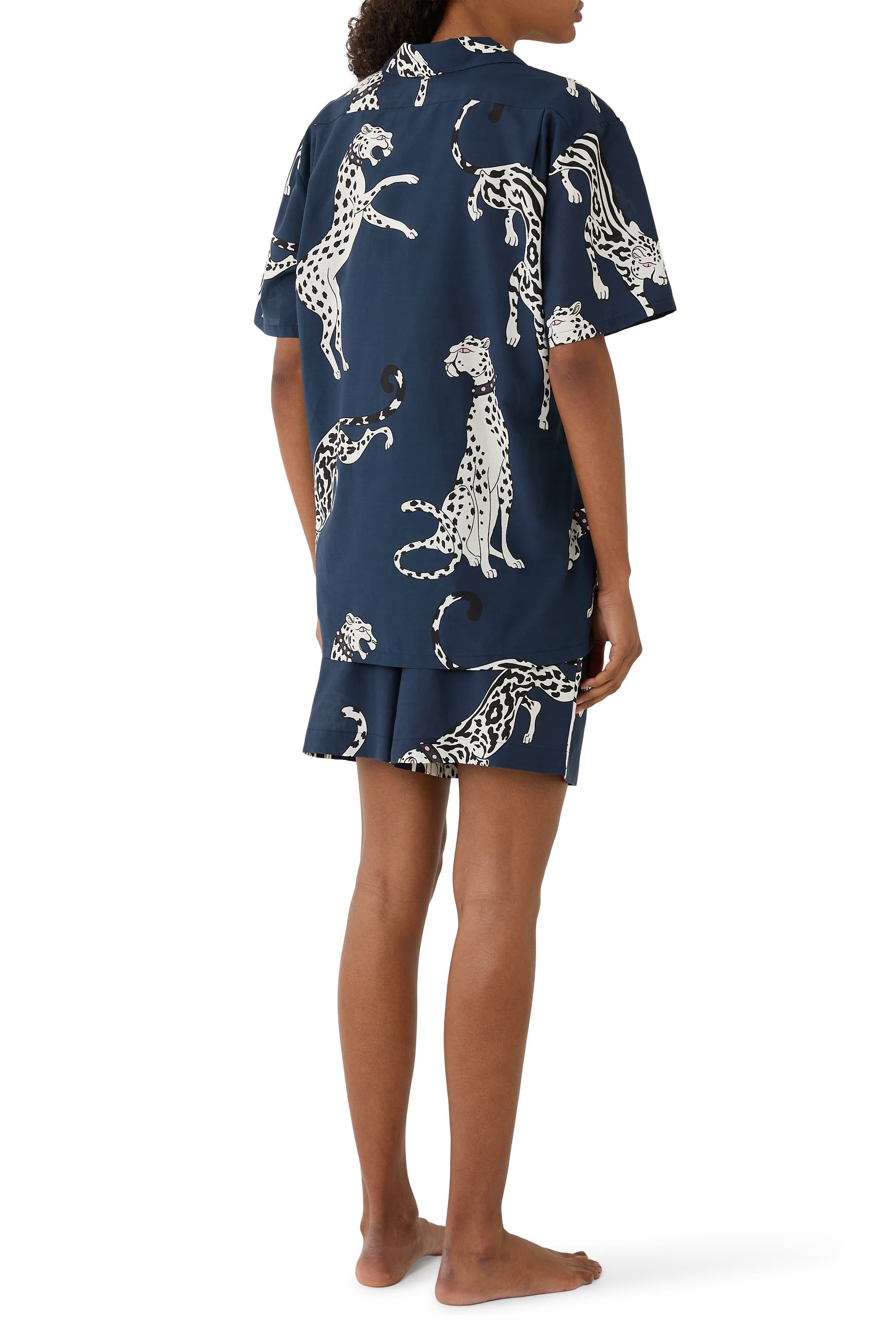 Emeli Ziegfeld Leopard Pajama Set