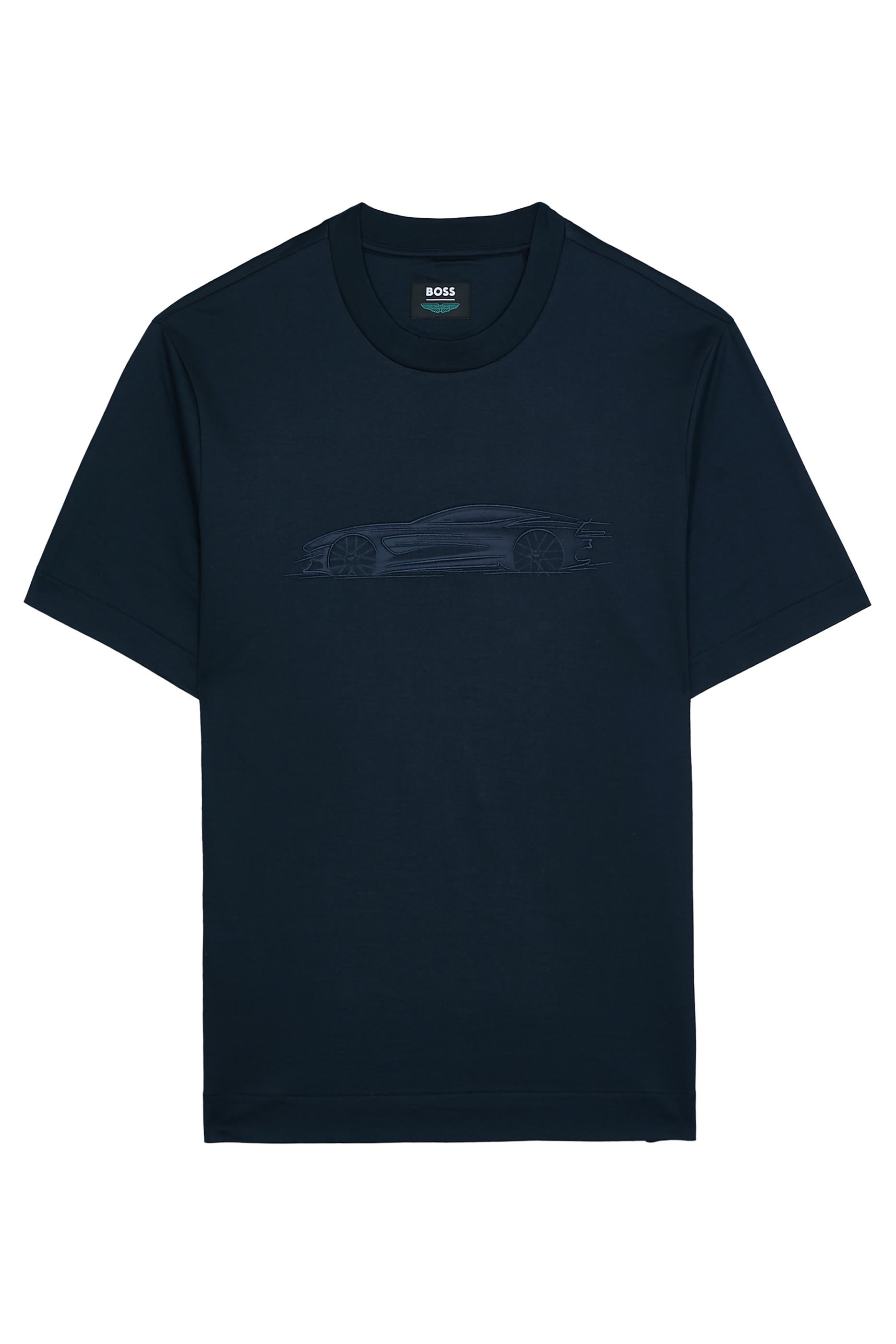 BOSS x Aston Martin Mercerised-Cotton T-shirt 