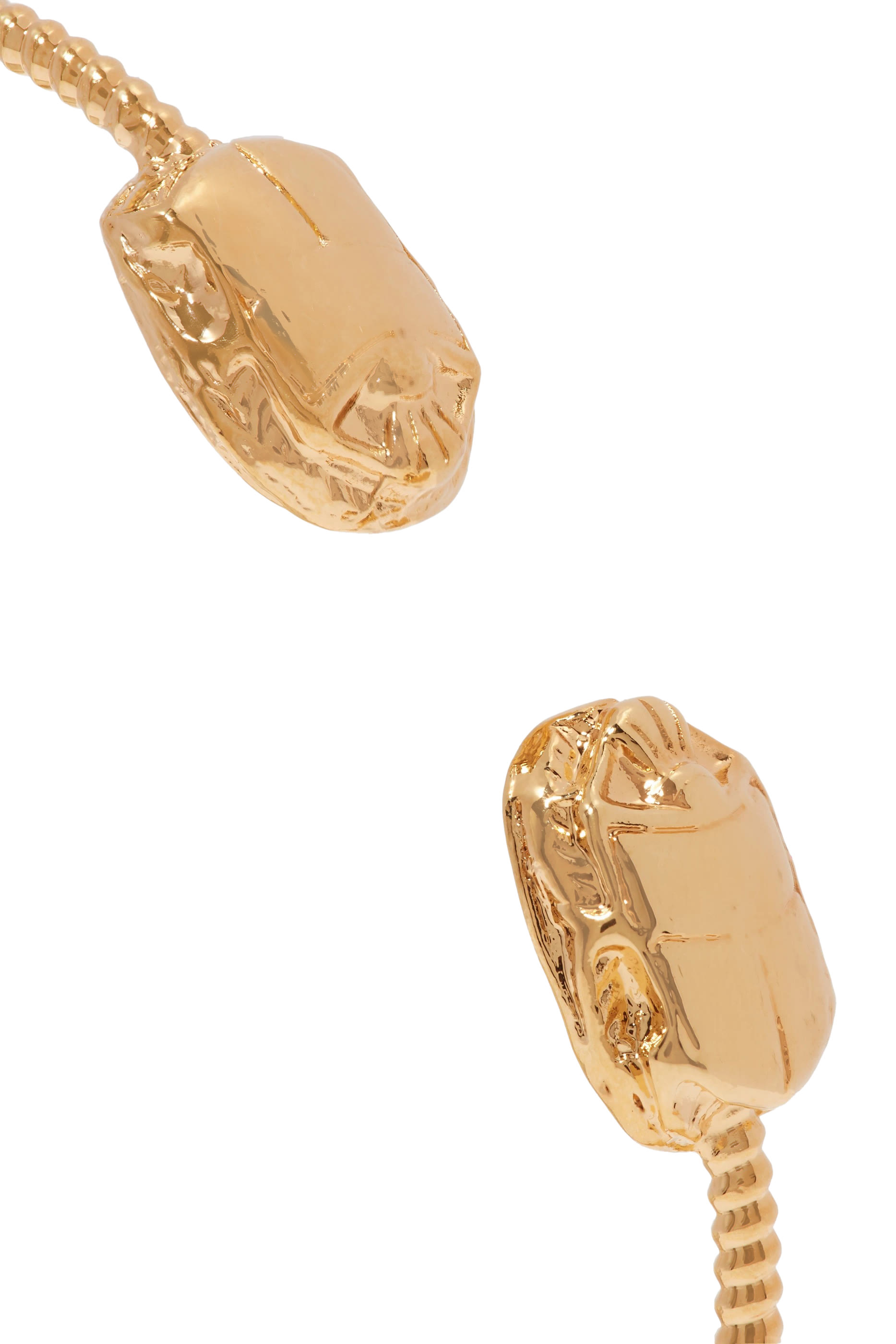 Duality Scaramouche Twist Bracelet, Gold-Plated Metal