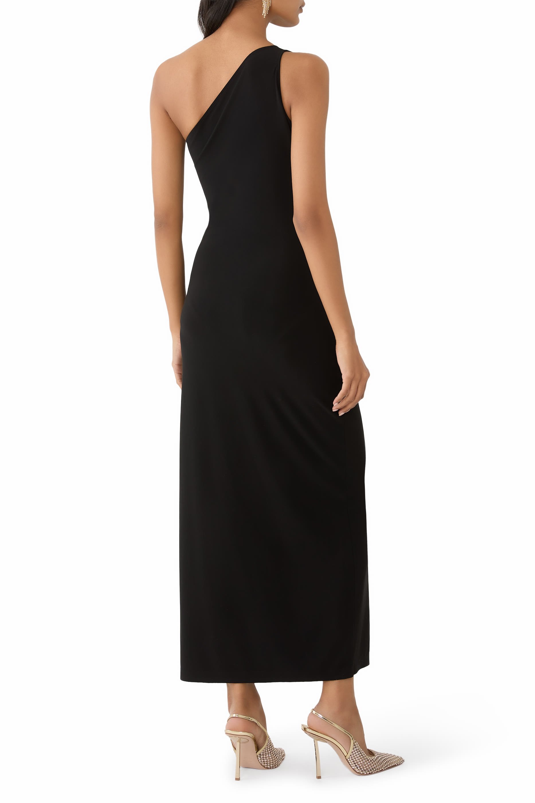 One Shoulder Long Dress 