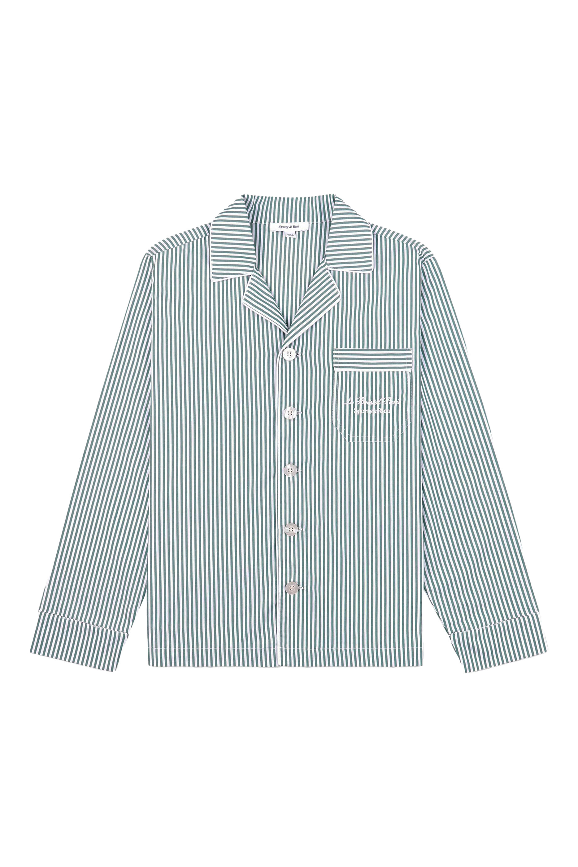 Sporty & Rich x Le Bristol Paris Faubourg Pyjama Shirt