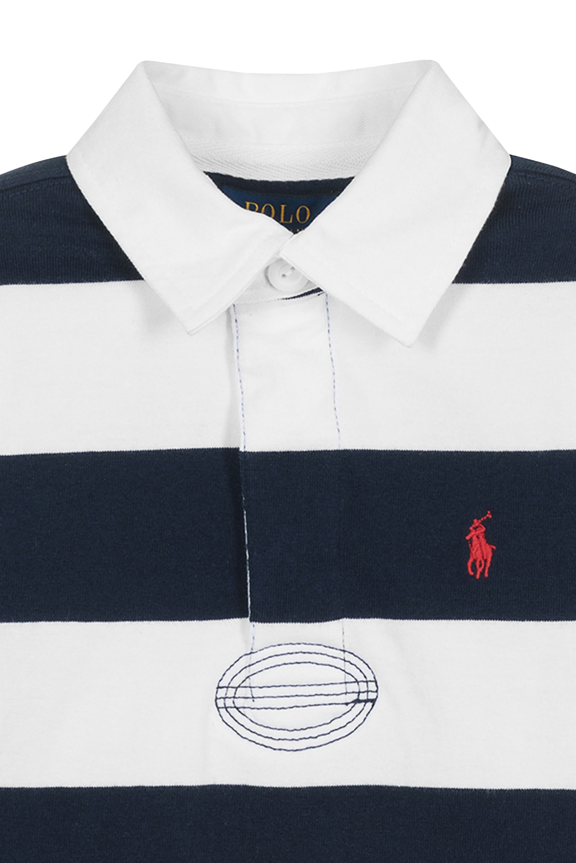 Kids Stripe Cotton Jersey Rugby Shirt